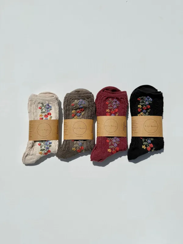 WILD STRAWBERRY SOCKS sold by Billy Bamboo