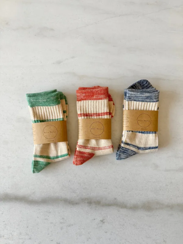 TOKYO STRIPE SOCKS made by Billy Bamboo