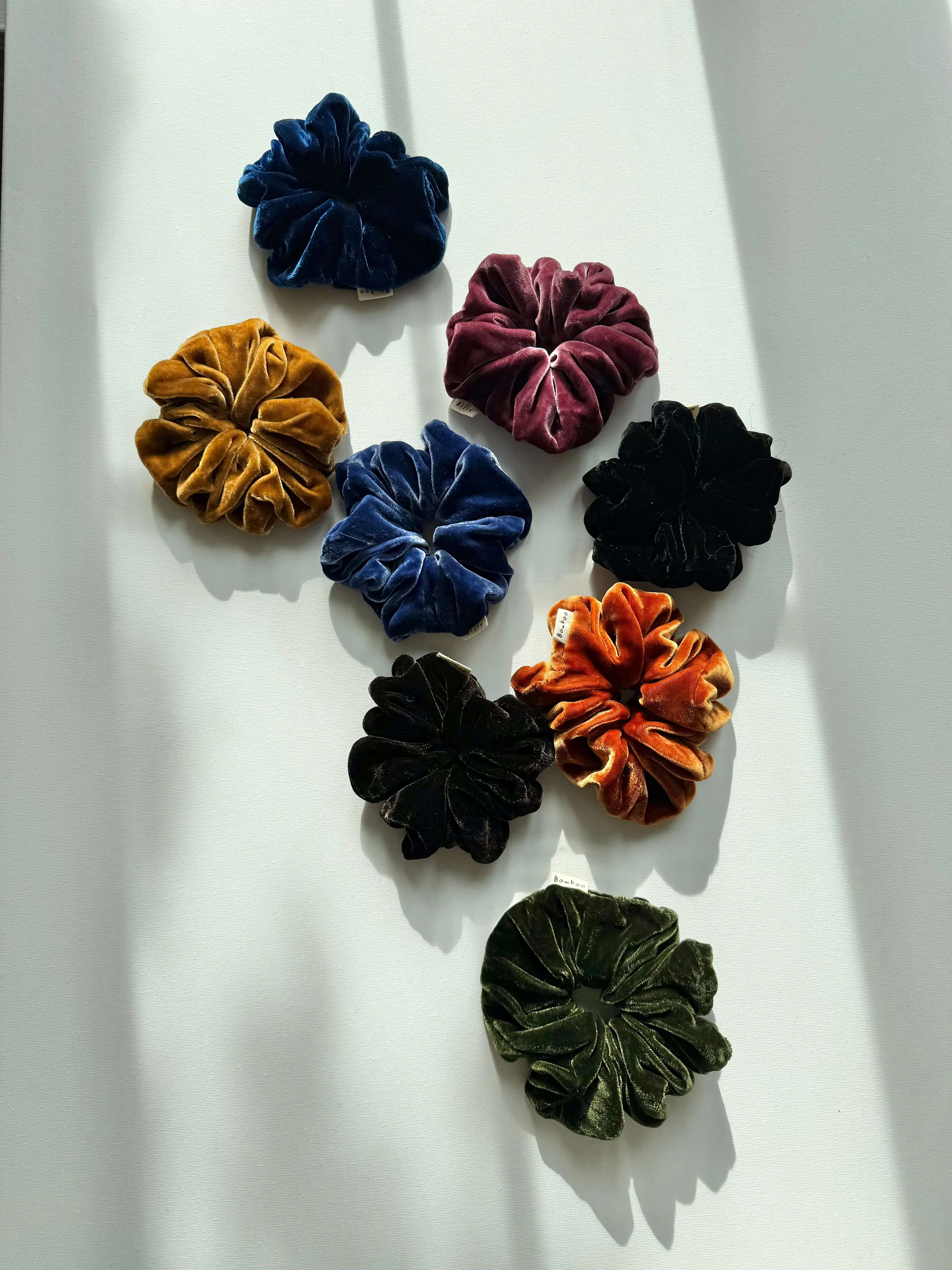 SILK VELVET SCRUNCHIES - heritage sold by Billy Bamboo product image thumbnail 2