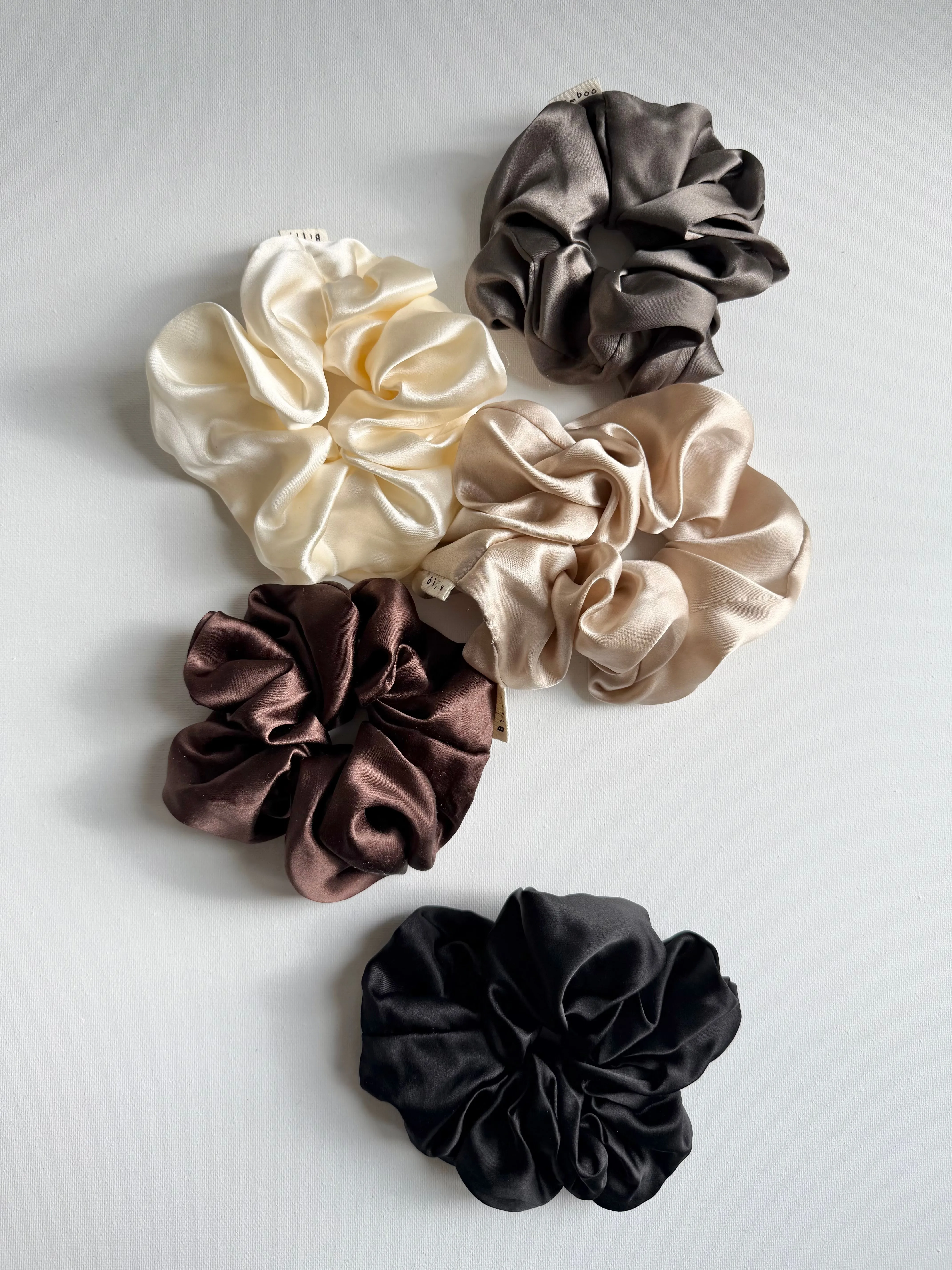 PURE SILK SCRUNCHIES sold by Billy Bamboo
