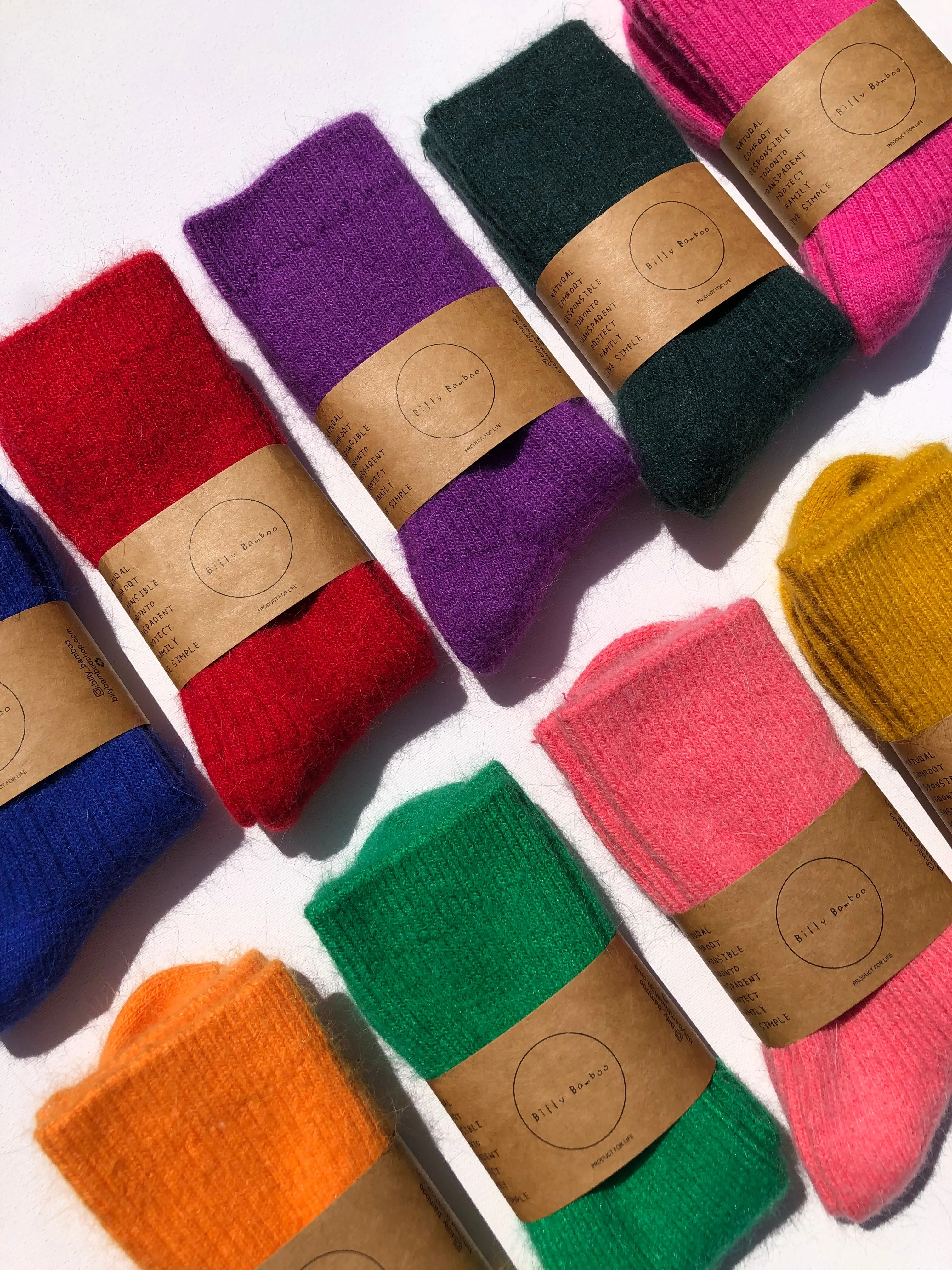 ANGORA WOOL SOCKS sold by Billy Bamboo product image thumbnail 2