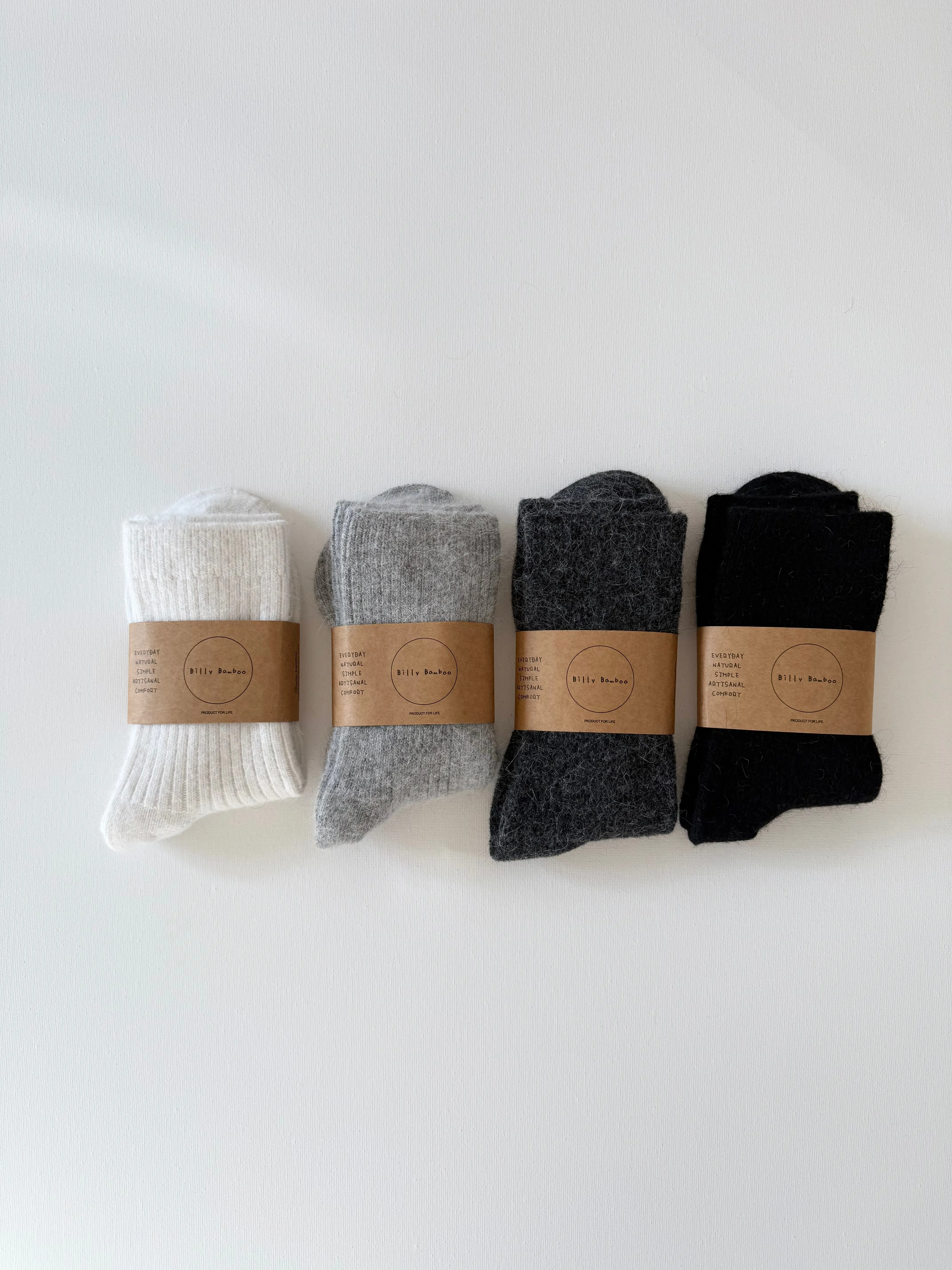 ANGORA WOOL SOCKS sold by Billy Bamboo product image thumbnail 5