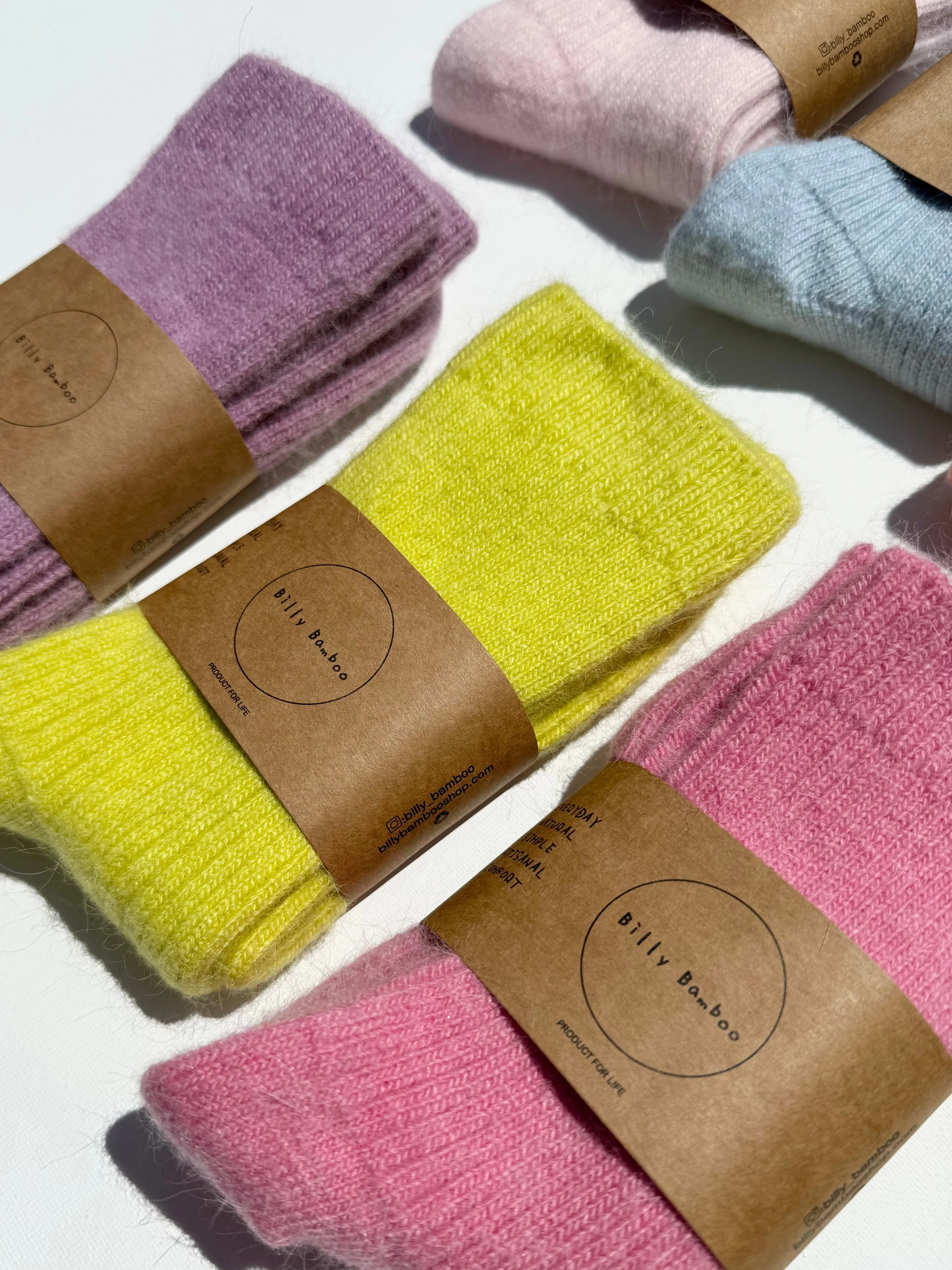 ANGORA WOOL SOCKS sold by Billy Bamboo product image thumbnail 4