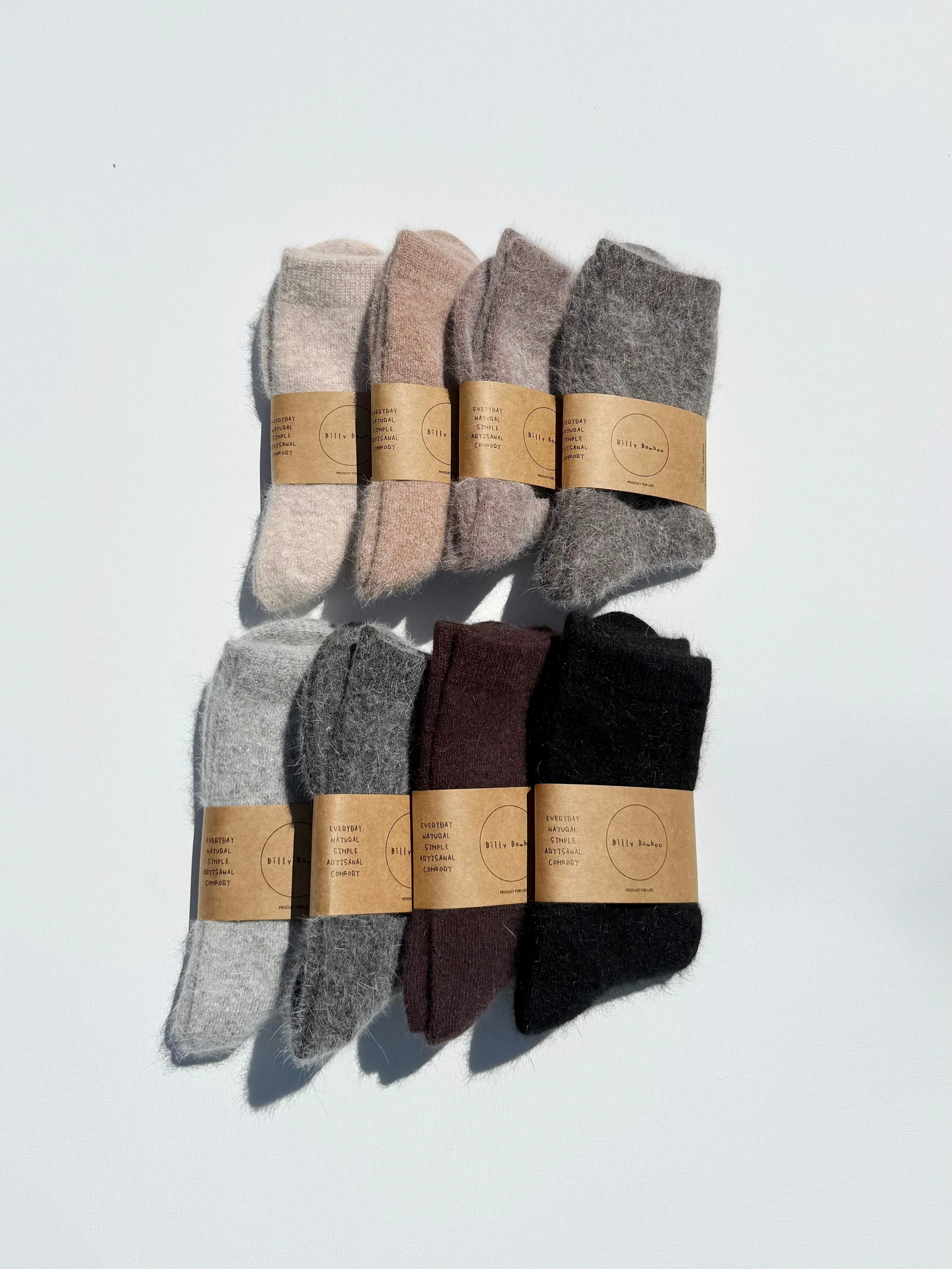 FLUFFY ANGORA SOCKS sold by Billy Bamboo product image thumbnail 5