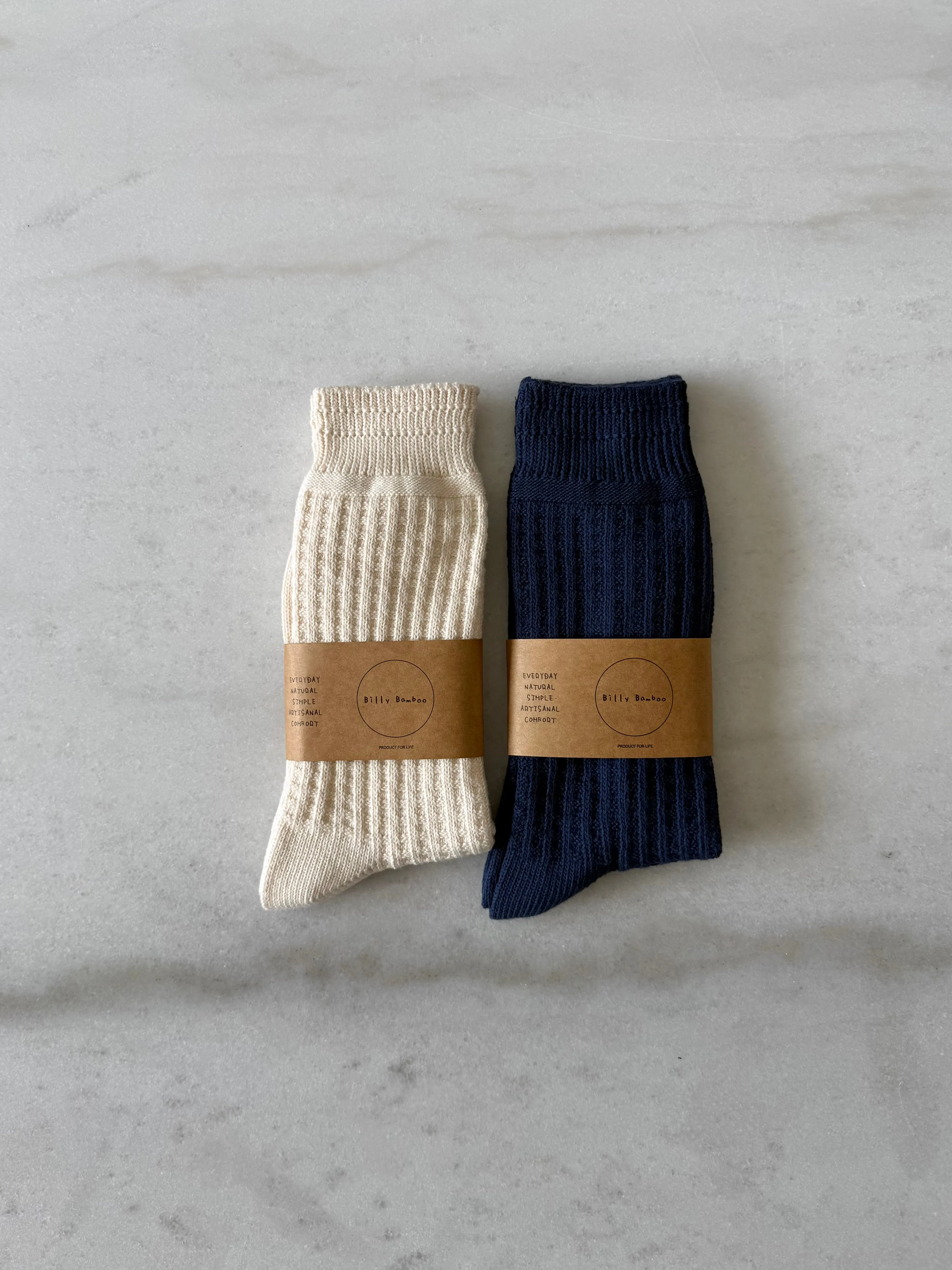 WAFFLE COTTON SOCKS sold by Billy Bamboo