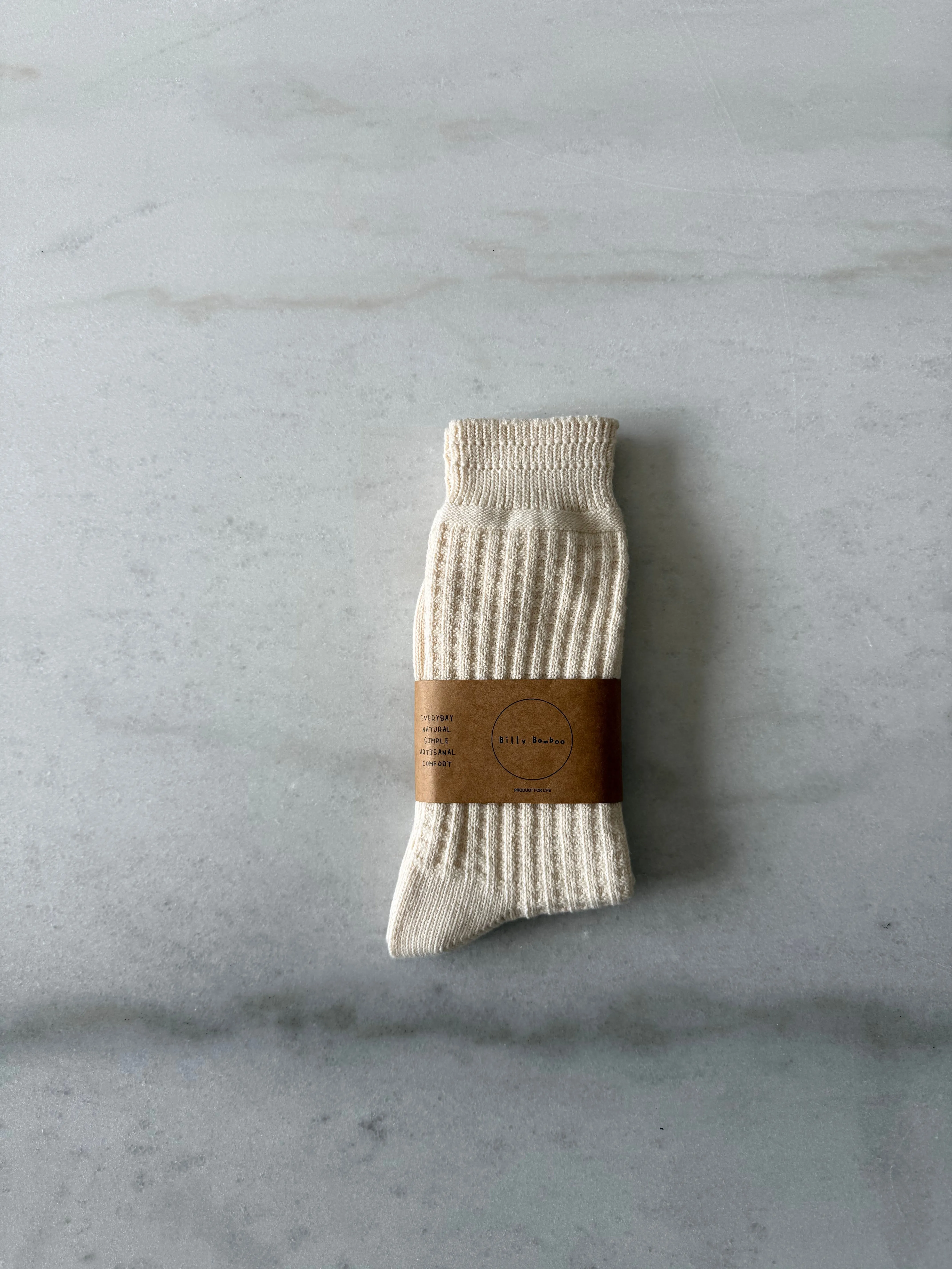 WAFFLE COTTON SOCKS sold by Billy Bamboo product image thumbnail 4