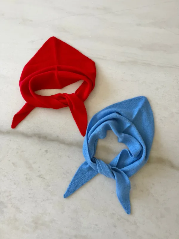 2026 CASHMERE CRAVAT SCARF - mid-July made by Billy Bamboo