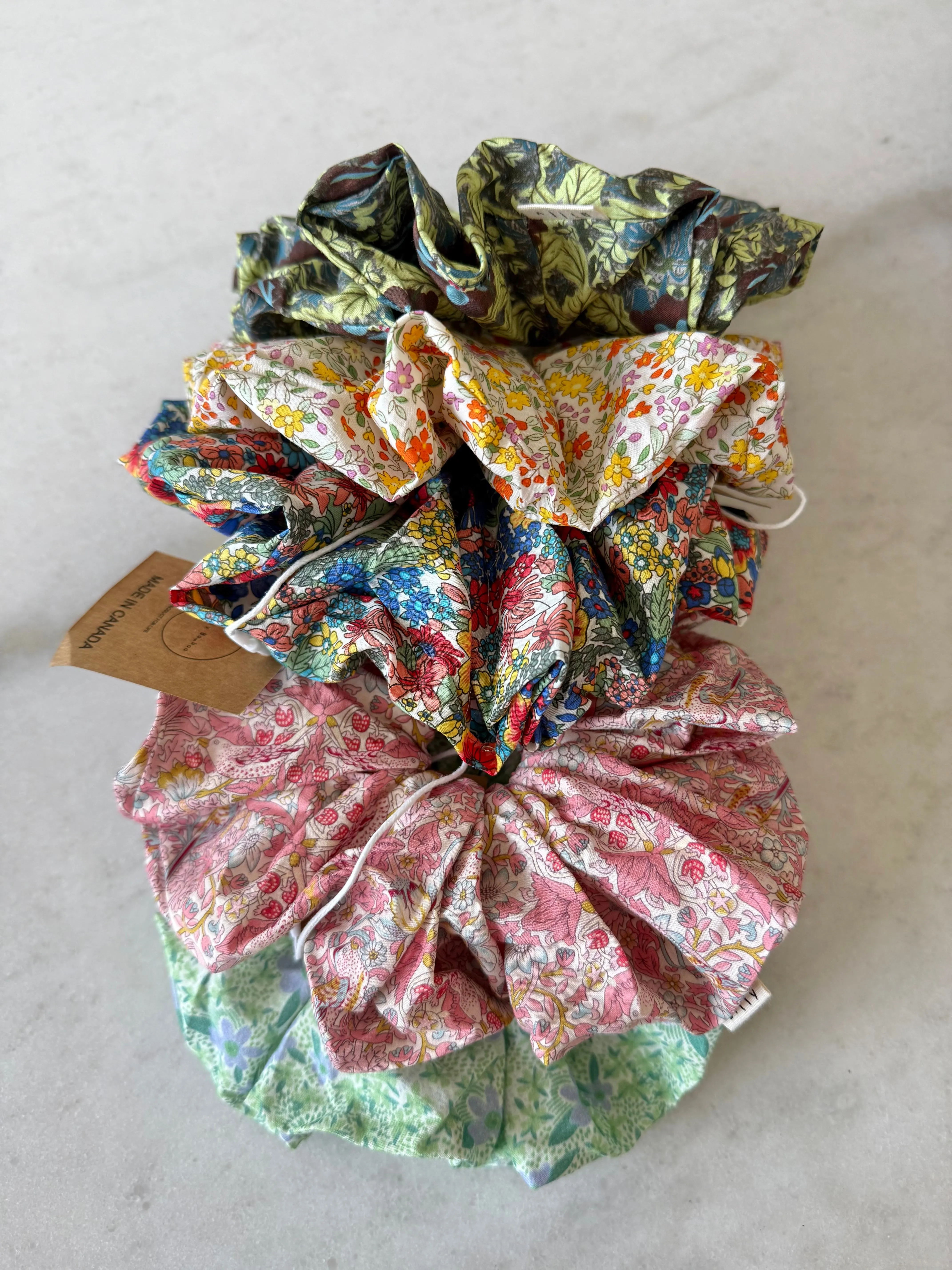MEADOW BLOOM FLORAL SCRUNCHIE sold by Billy Bamboo product image thumbnail 3