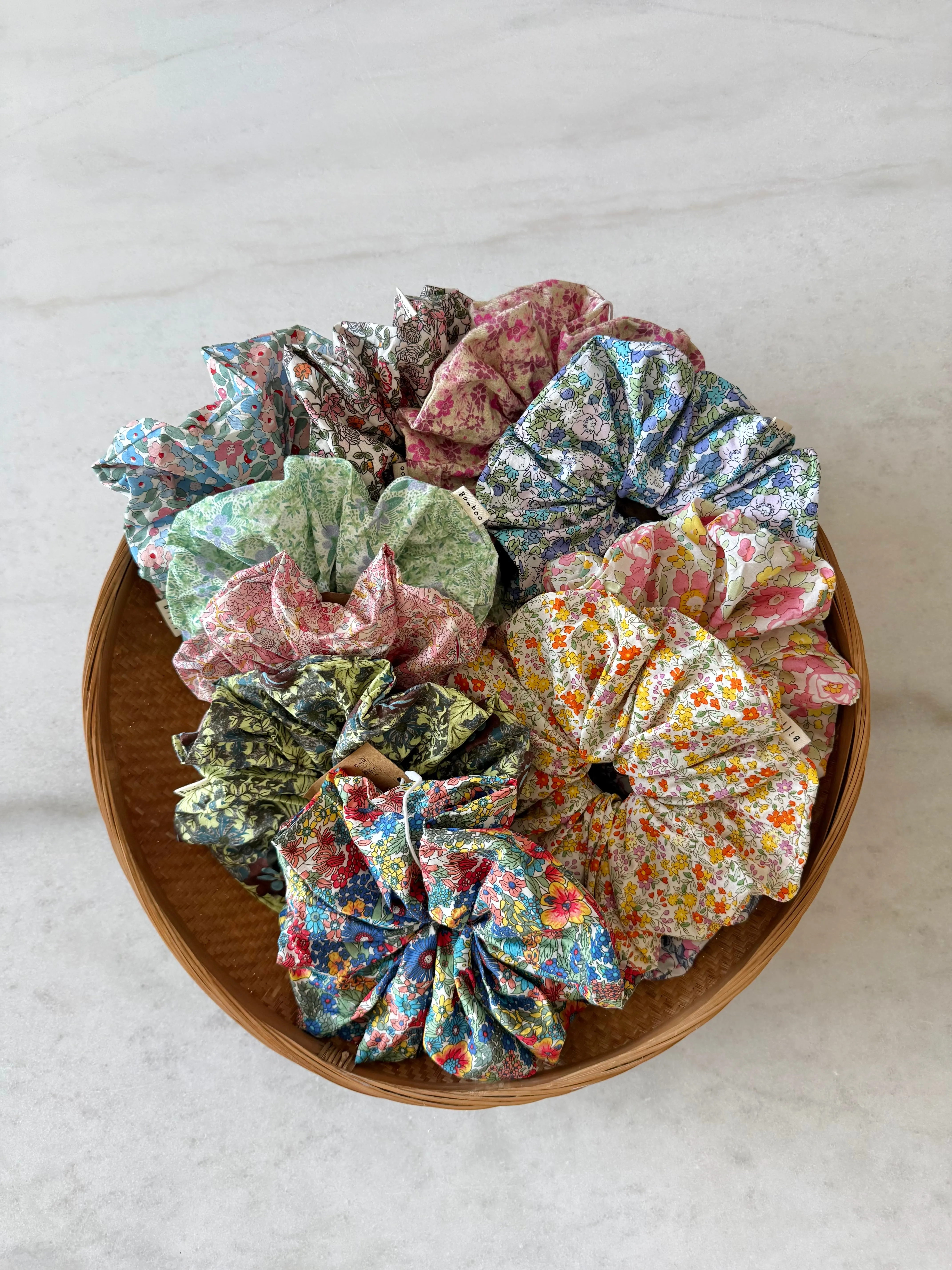 MEADOW BLOOM FLORAL SCRUNCHIE sold by Billy Bamboo product image thumbnail 5