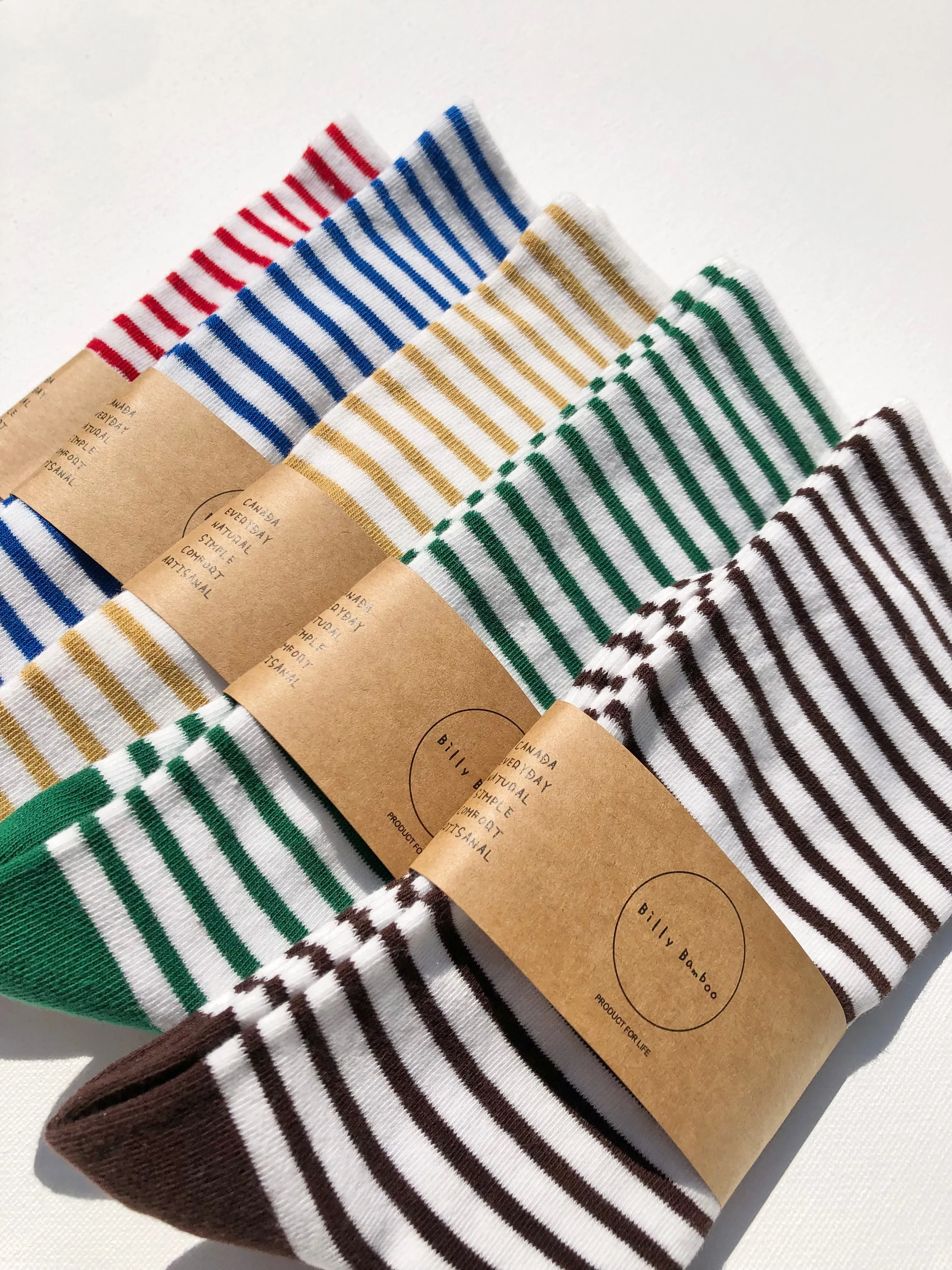STRIPE POP COLOR HIGH SOCKS - Mid of July 2026 sold by Billy Bamboo product image thumbnail 4