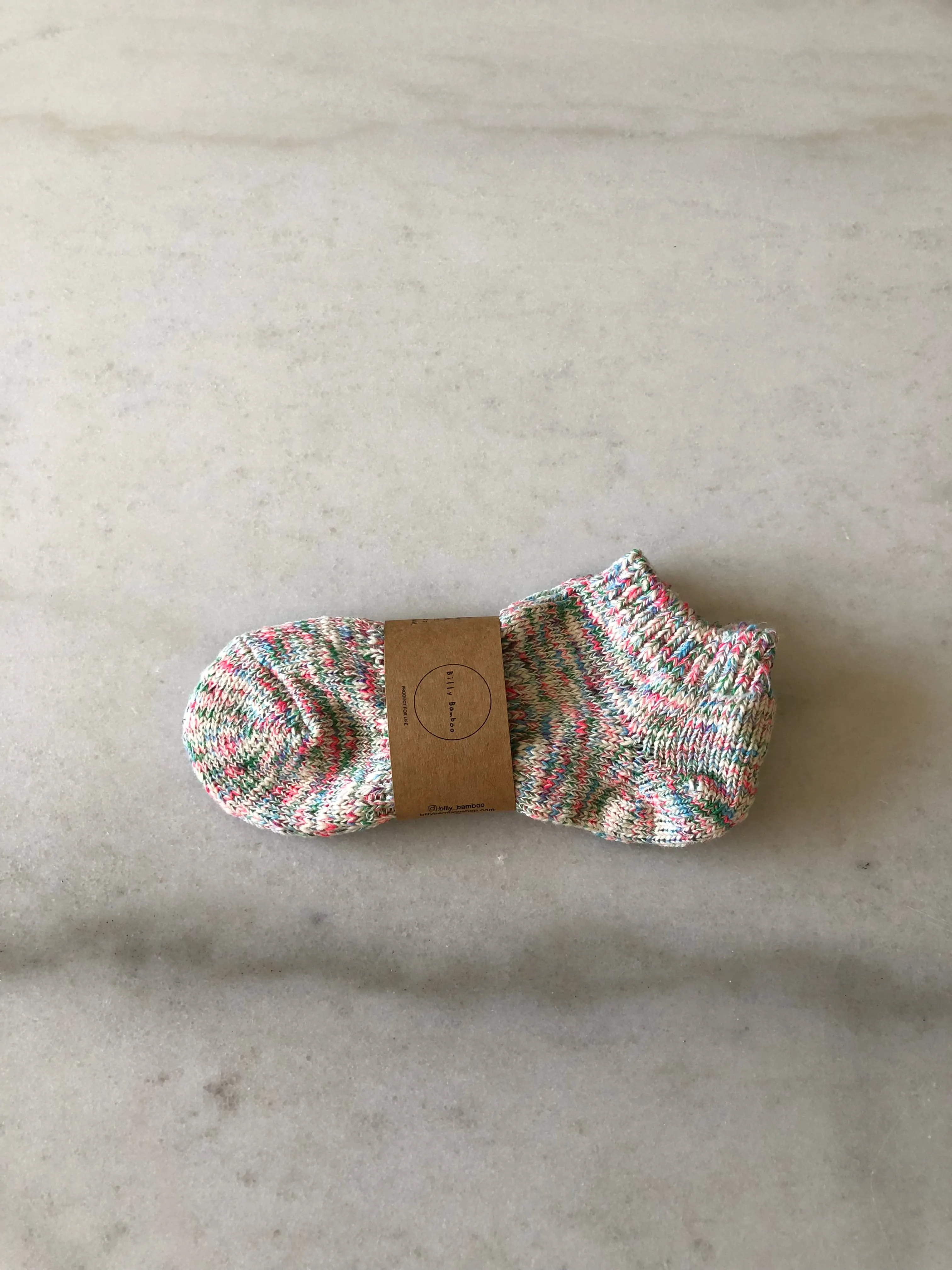 COTTON SPACE-DYED BOAT SOCK sold by Billy Bamboo product image thumbnail 5