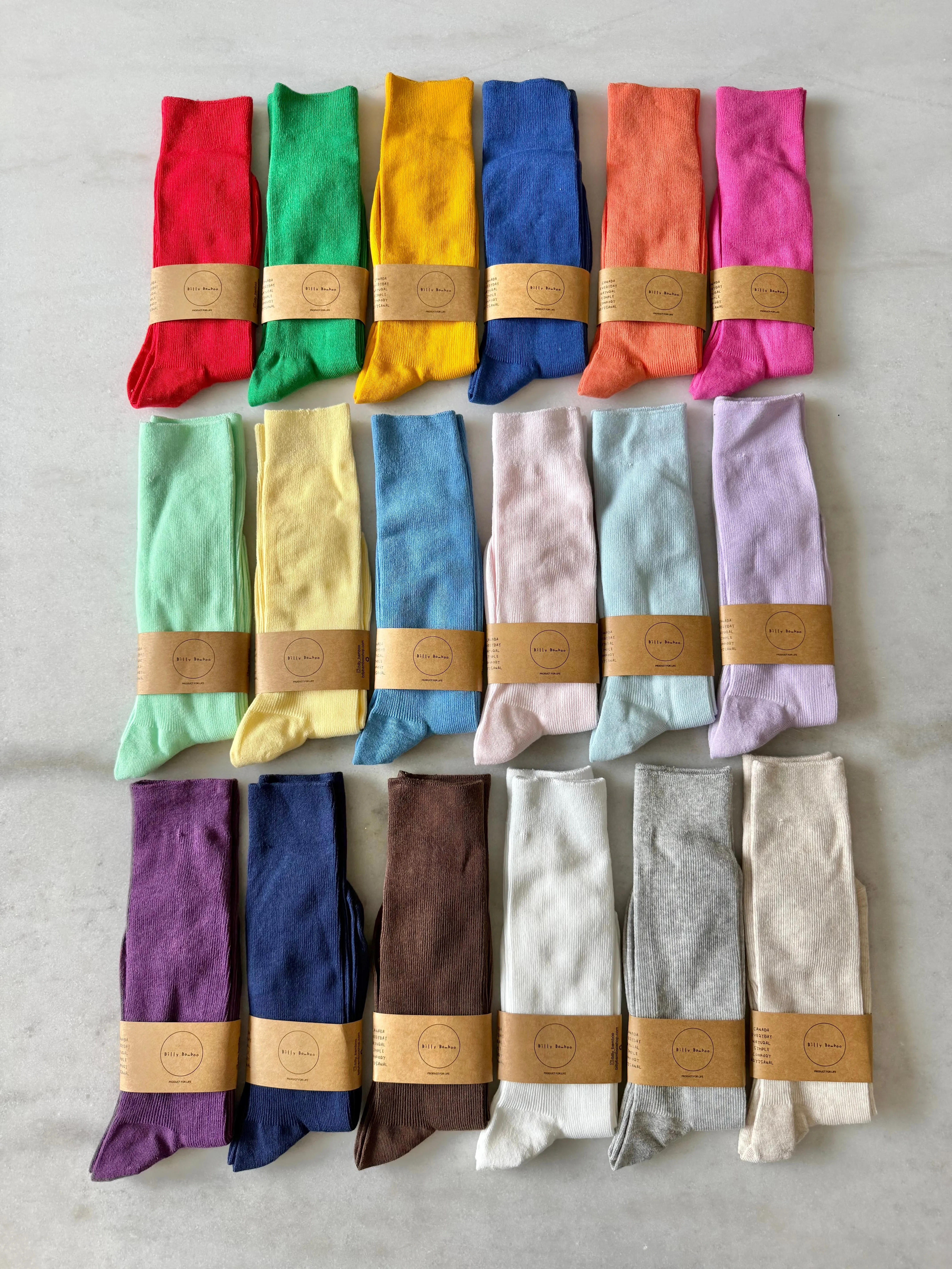 SMART COTTON HIGH SOCKS sold by Billy Bamboo