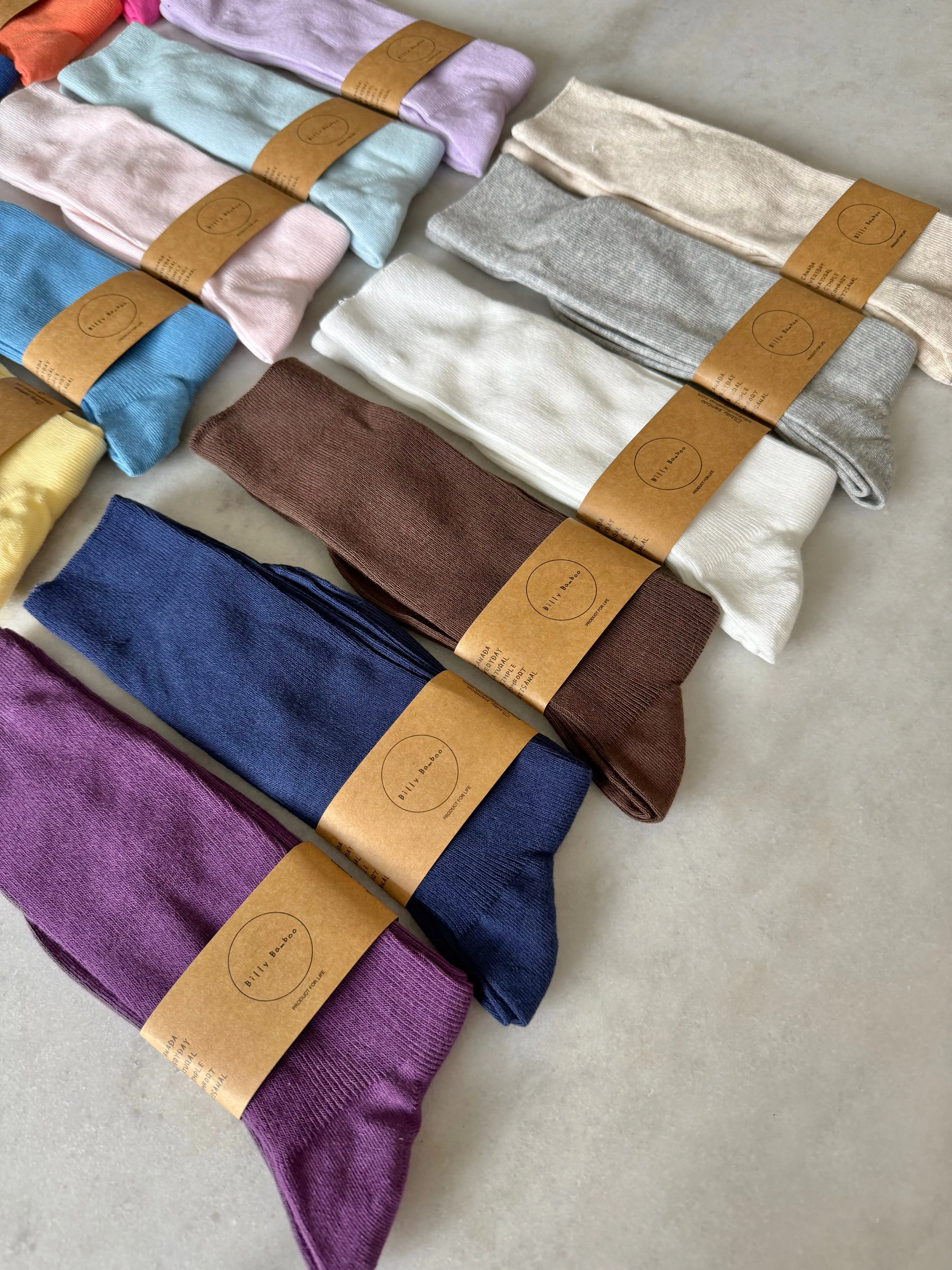SMART COTTON HIGH SOCKS sold by Billy Bamboo product image thumbnail 4