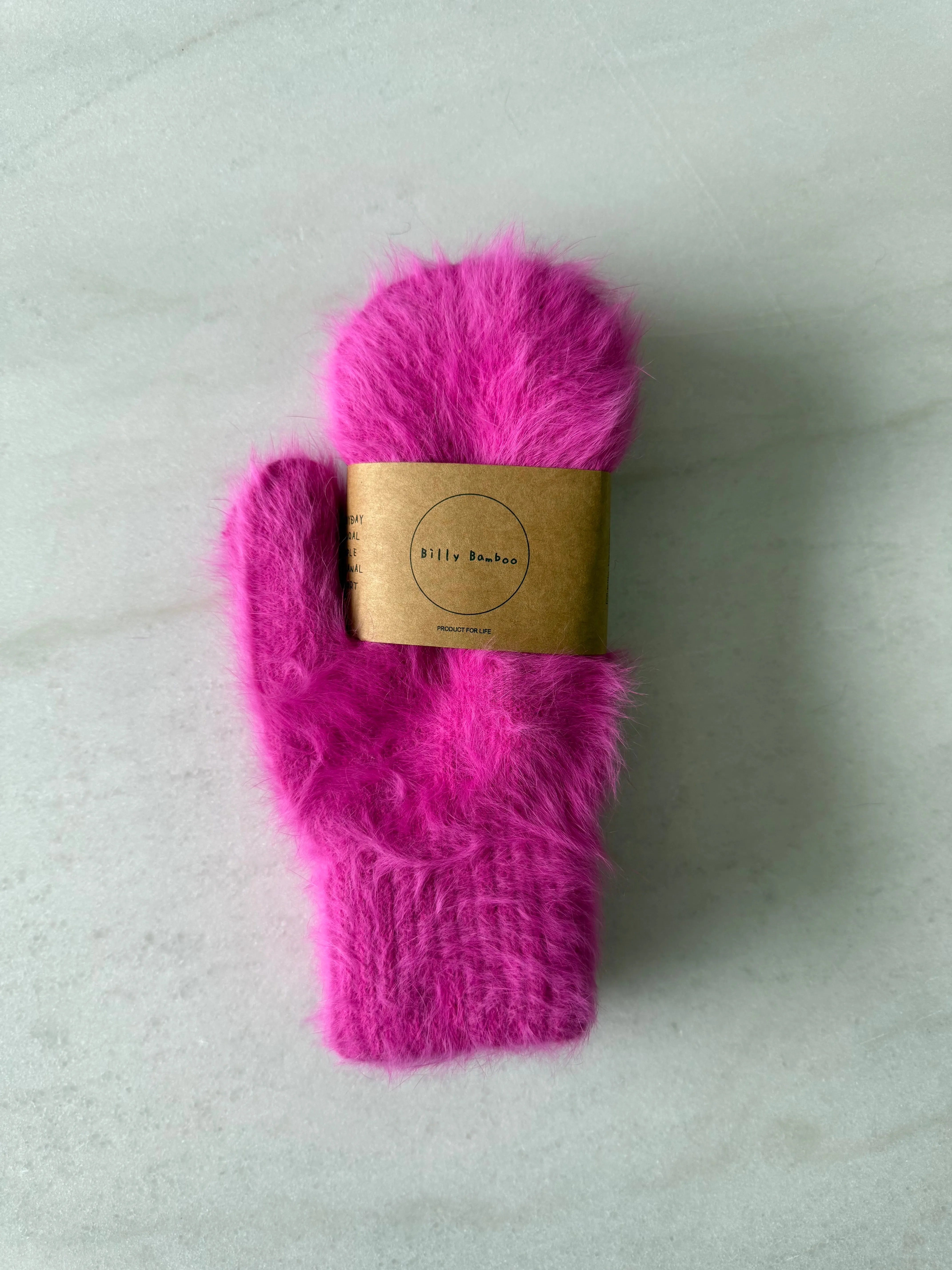 FLUFFY ANGORA MITTENS sold by Billy Bamboo product image thumbnail 4