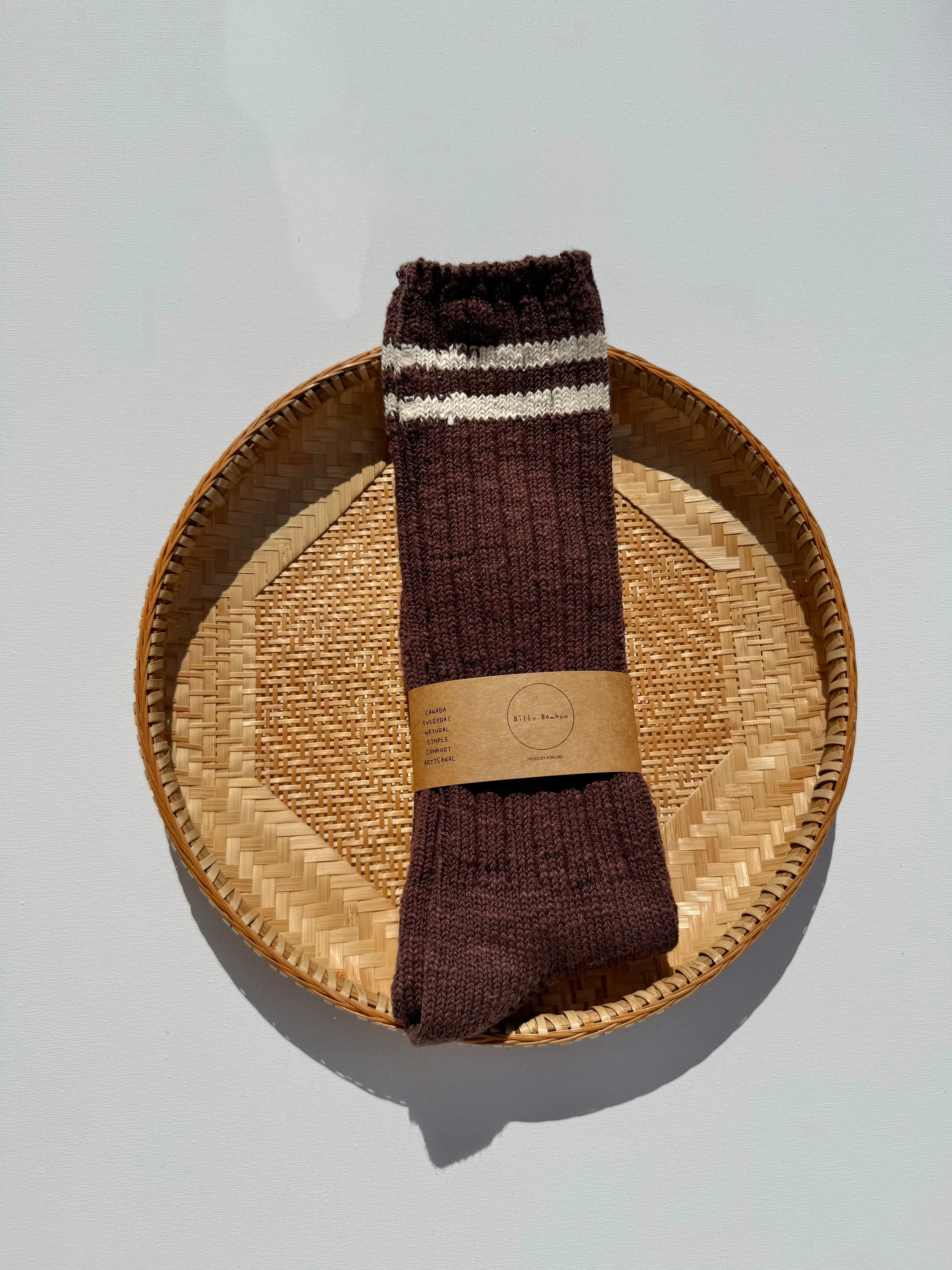 SLUB COTTON COLLEGE SOCKS - mid of September sold by Billy Bamboo product image thumbnail 4
