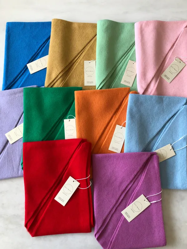 MERINO WOOL CRAVAT SCARF made by Billy Bamboo
