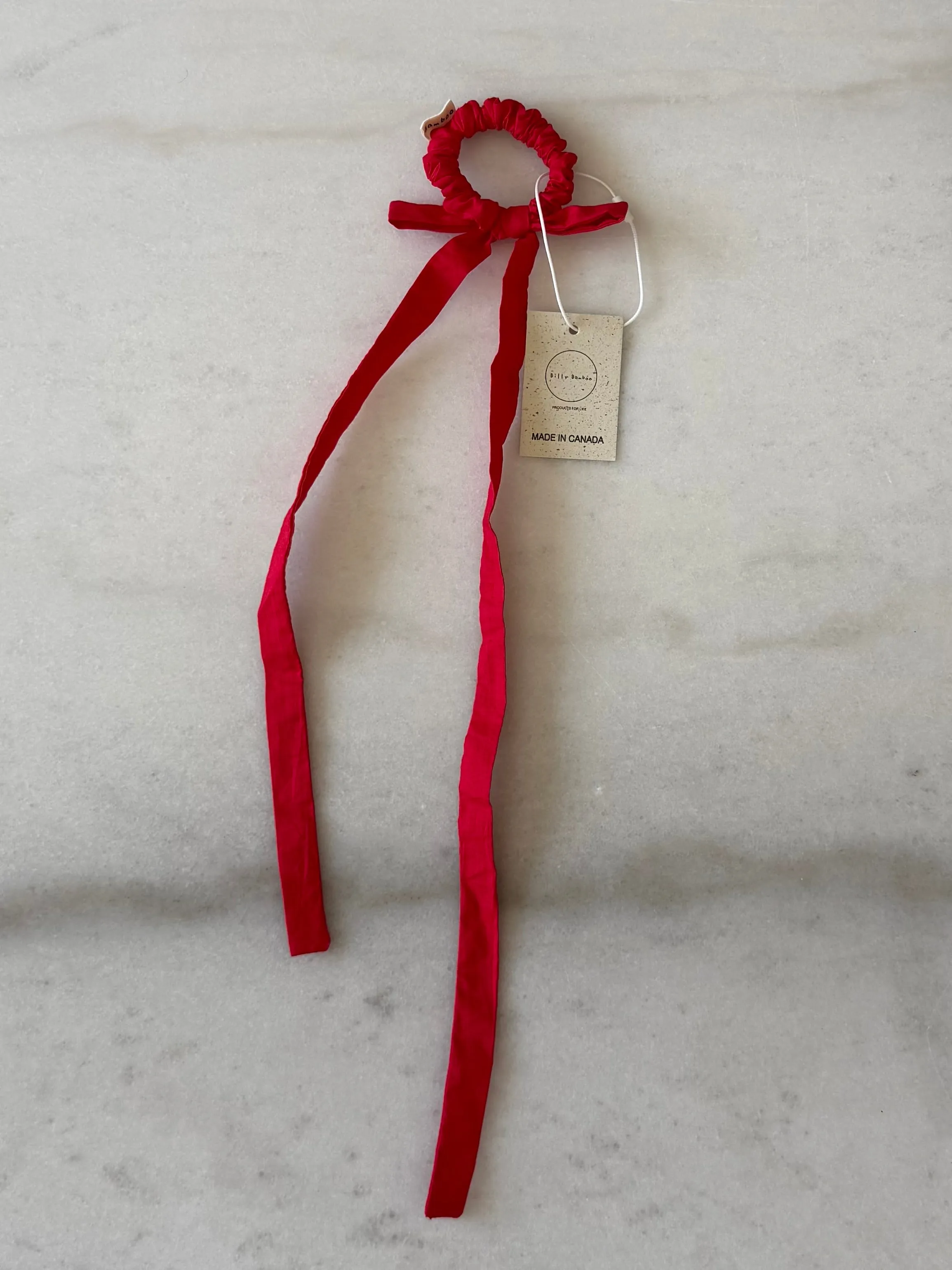 COTTON POPLIN MINI BOW SCRUNCHIES sold by Billy Bamboo product image thumbnail 3