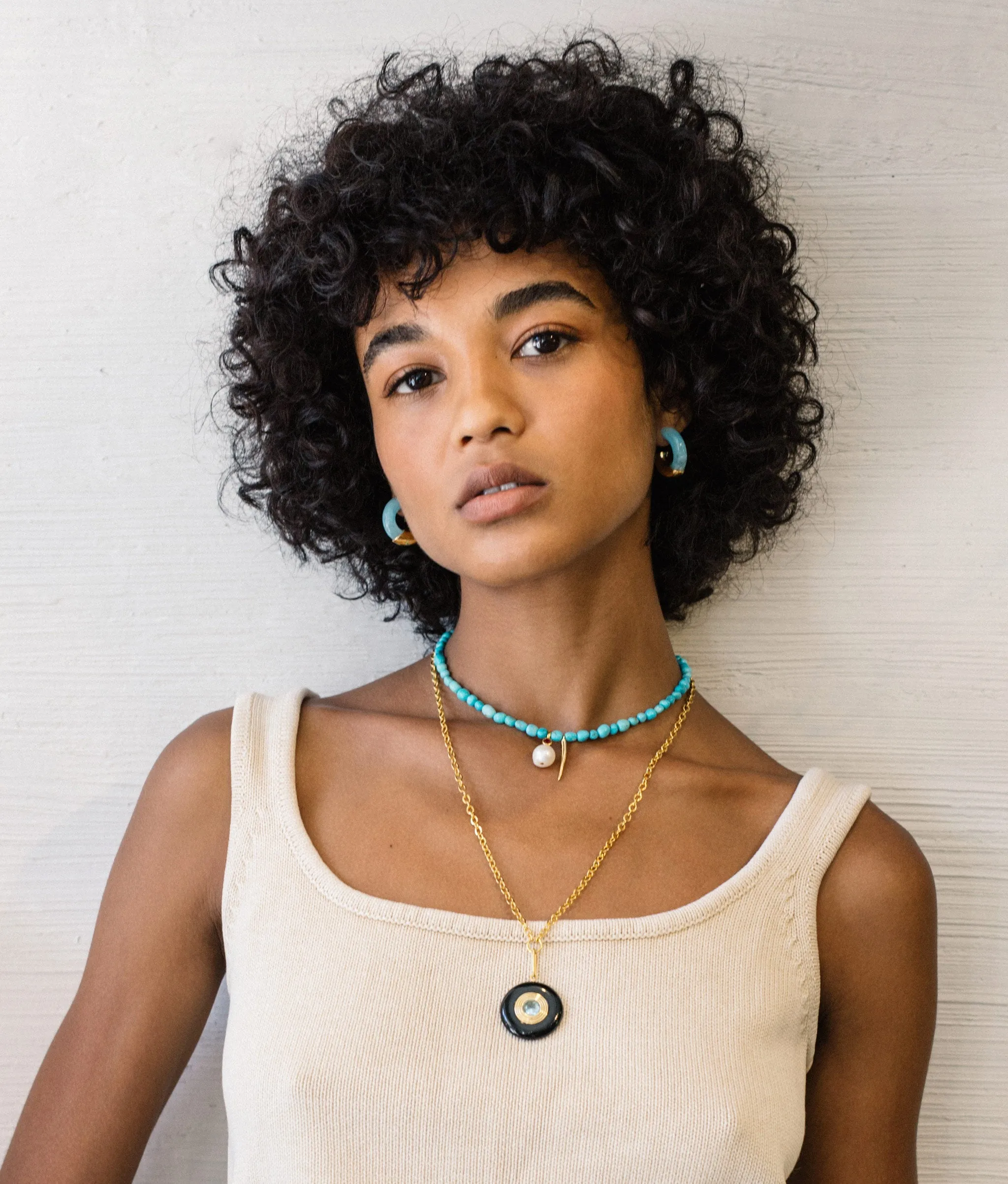 Infinity Hoops in Pool sold by Lizzie Fortunato product image thumbnail 3