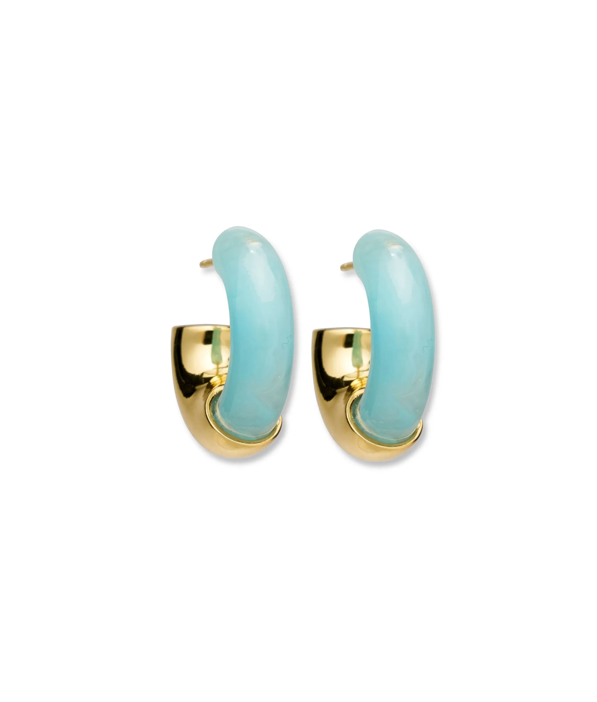 Infinity Hoops in Pool sold by Lizzie Fortunato product image thumbnail 2