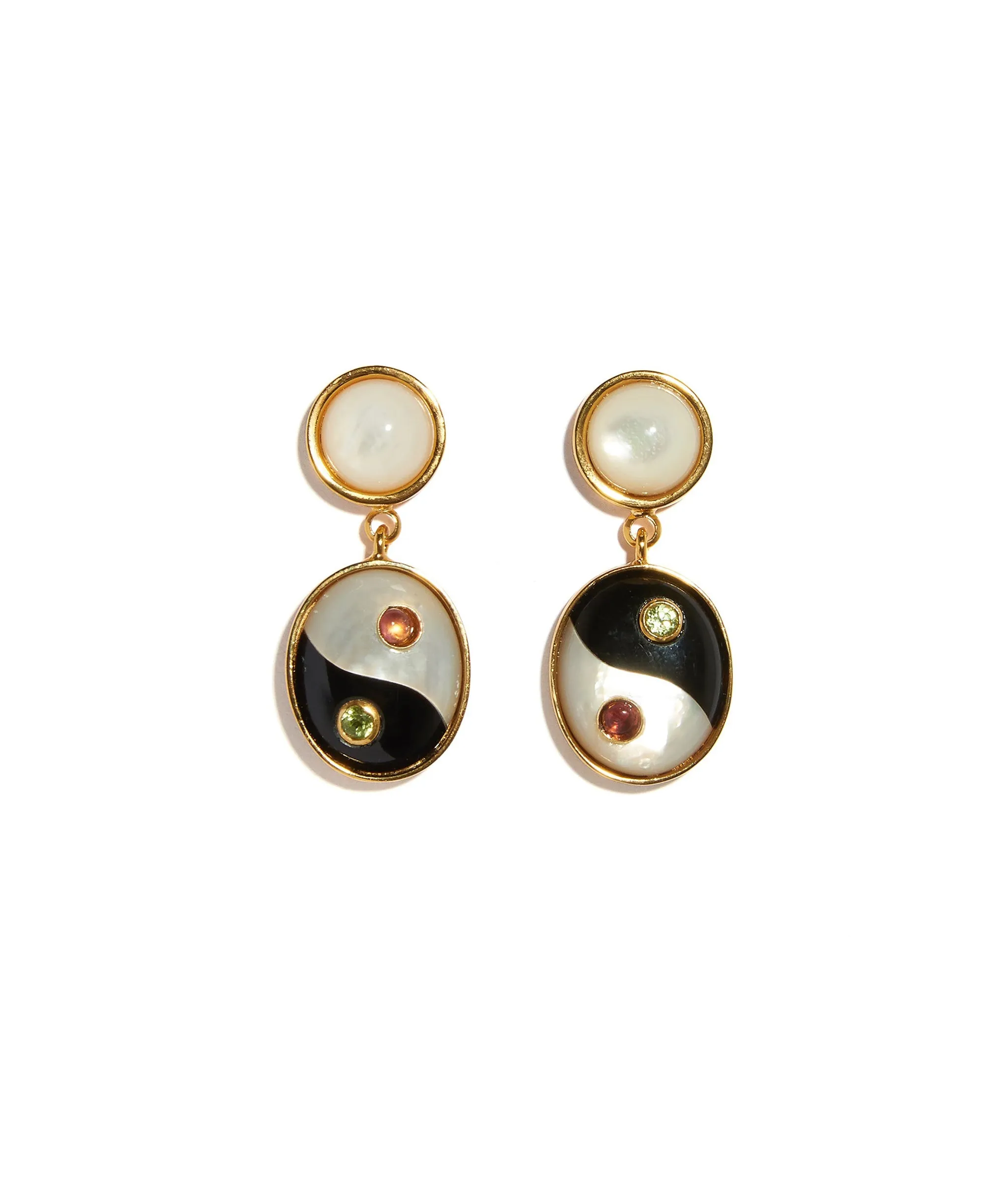 Yin Yang Earrings sold by Lizzie Fortunato