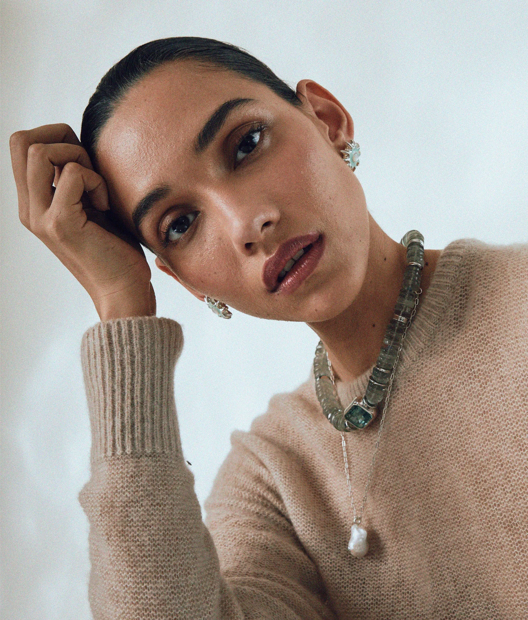 Oasis Necklace in Silver sold by Lizzie Fortunato product image thumbnail 2