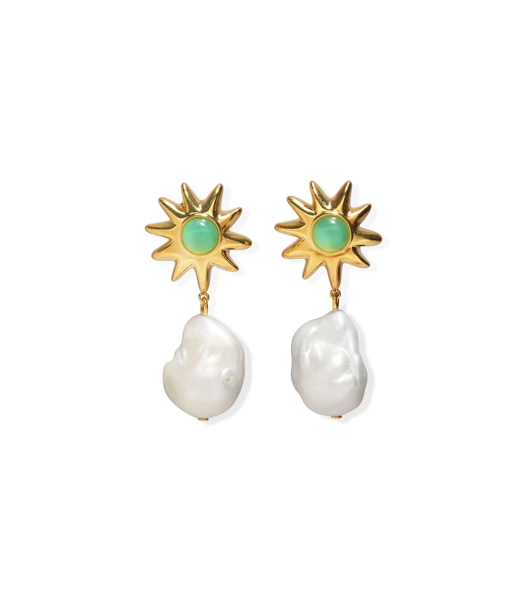 Helios Drop Earrings sold by Lizzie Fortunato