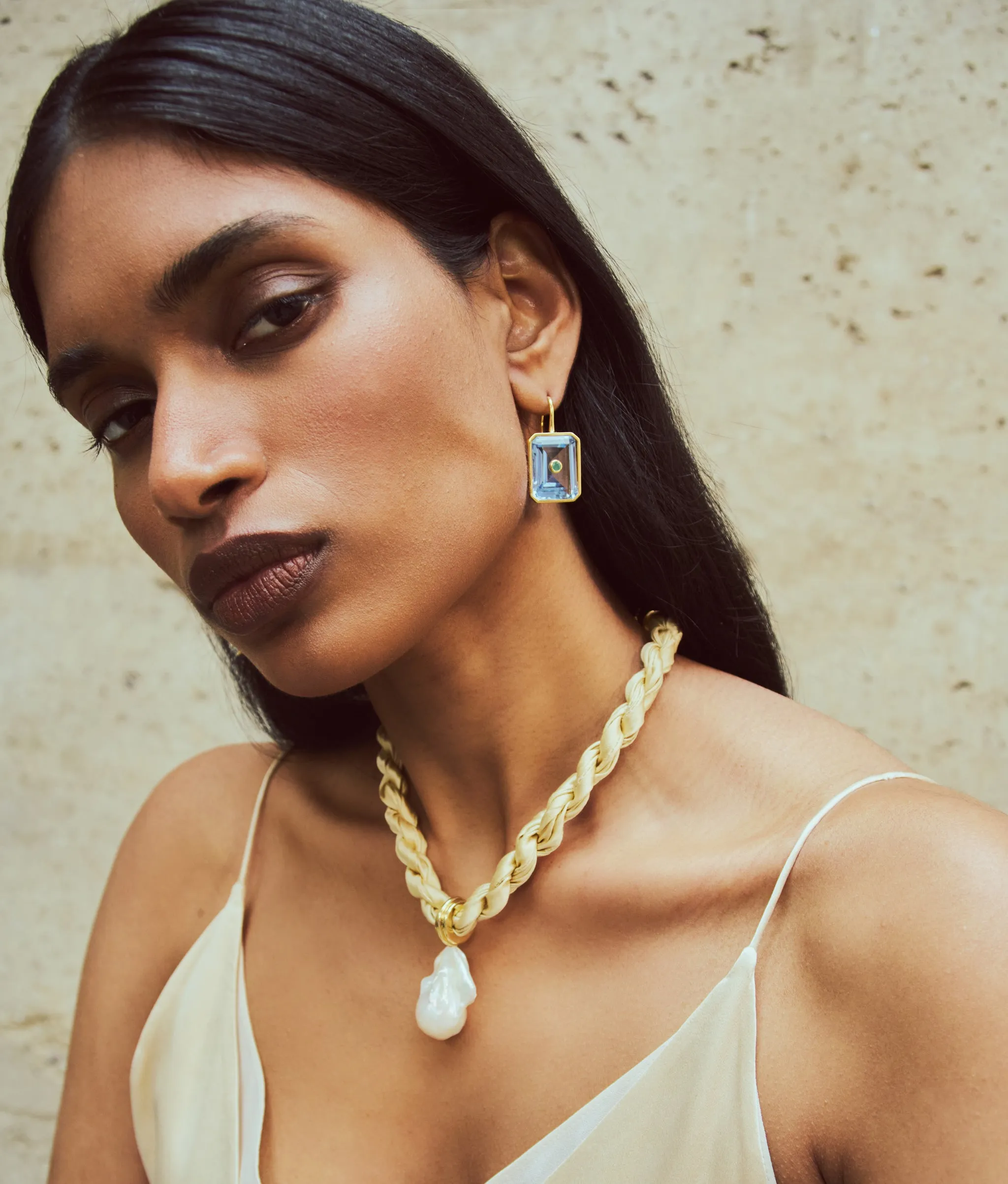 Woven Collar in Sandbar sold by Lizzie Fortunato product image thumbnail 2