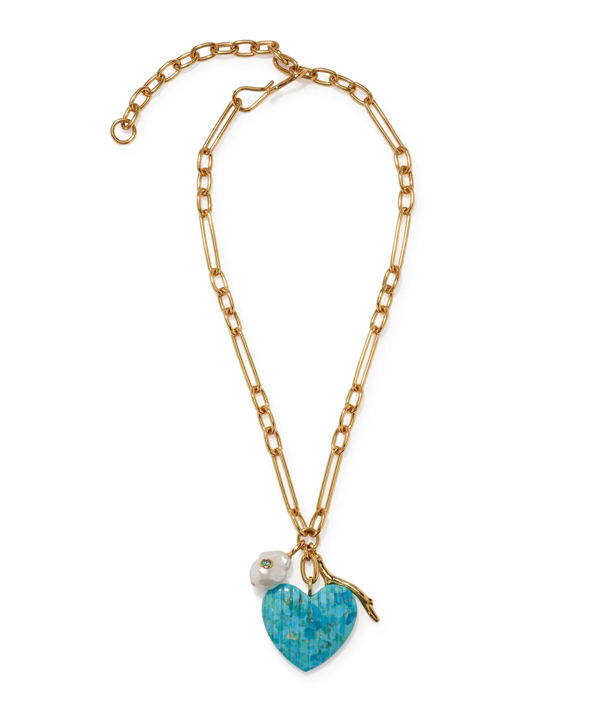 Floria Heart Necklace sold by Lizzie Fortunato