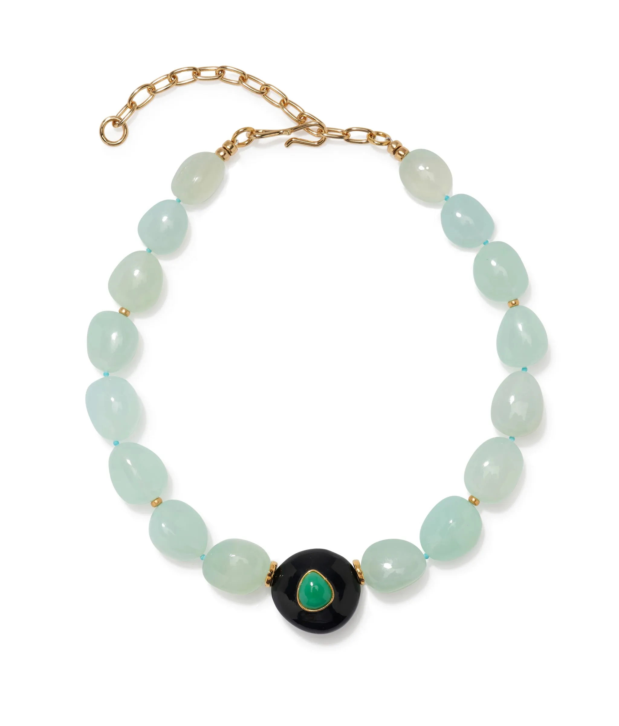Andalusia Collar in Sea Foam sold by Lizzie Fortunato