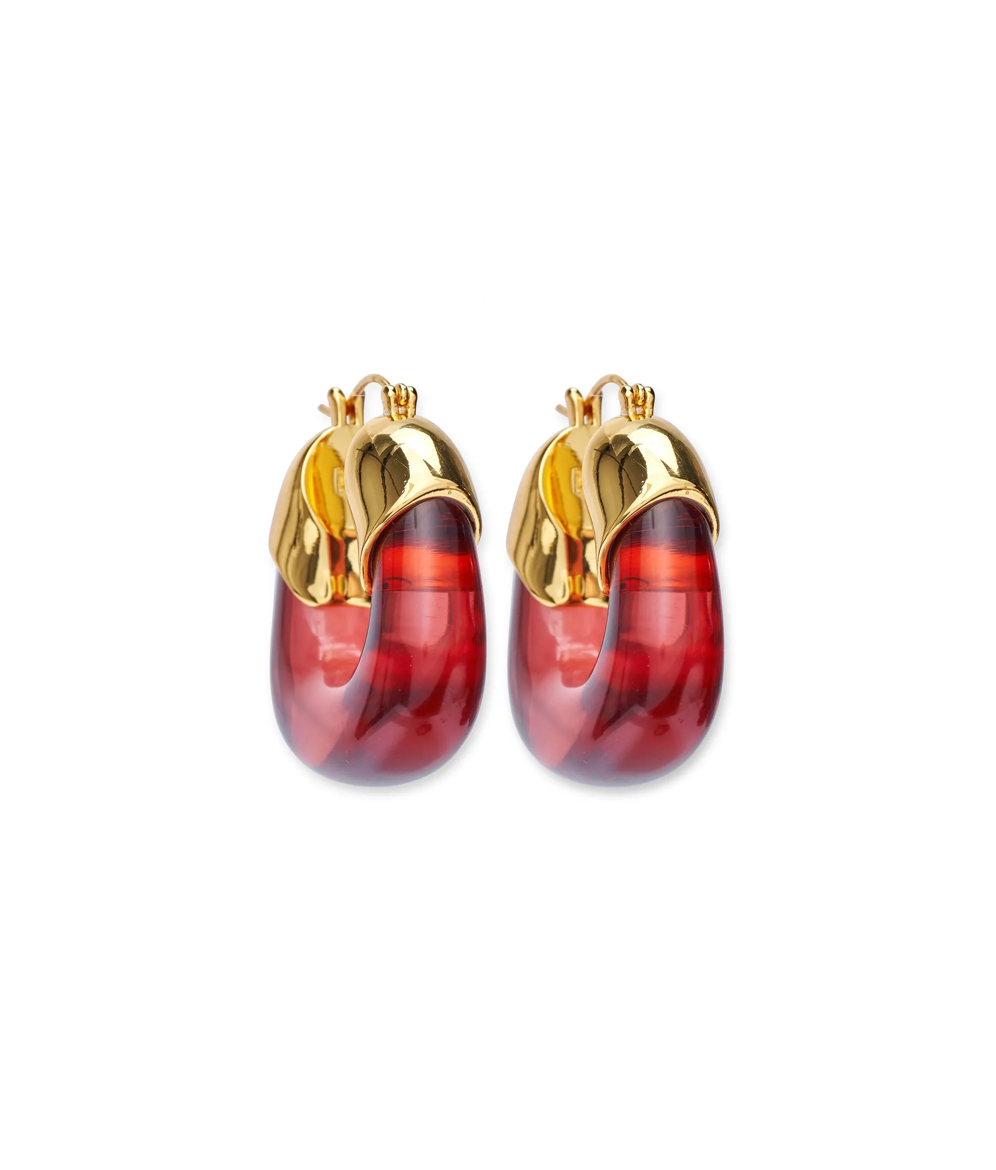 Organic Hoops in Wine sold by Lizzie Fortunato