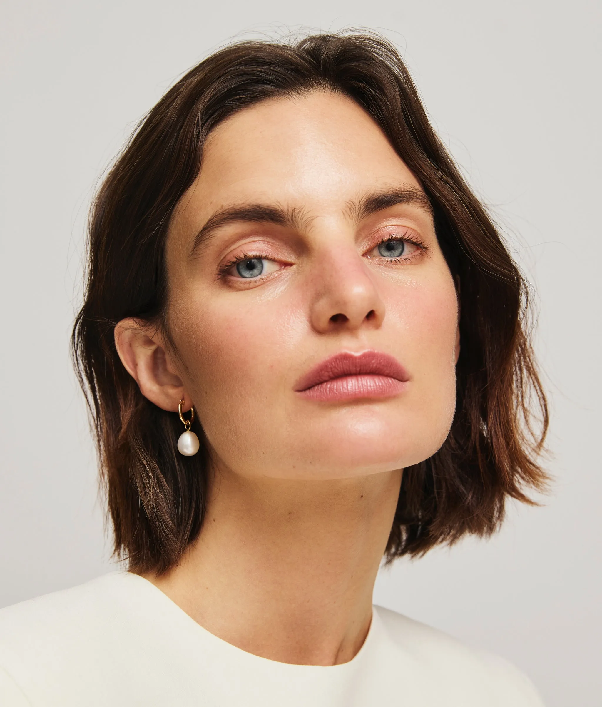 12mm 14k Gold Hoops sold by Lizzie Fortunato product image thumbnail 2