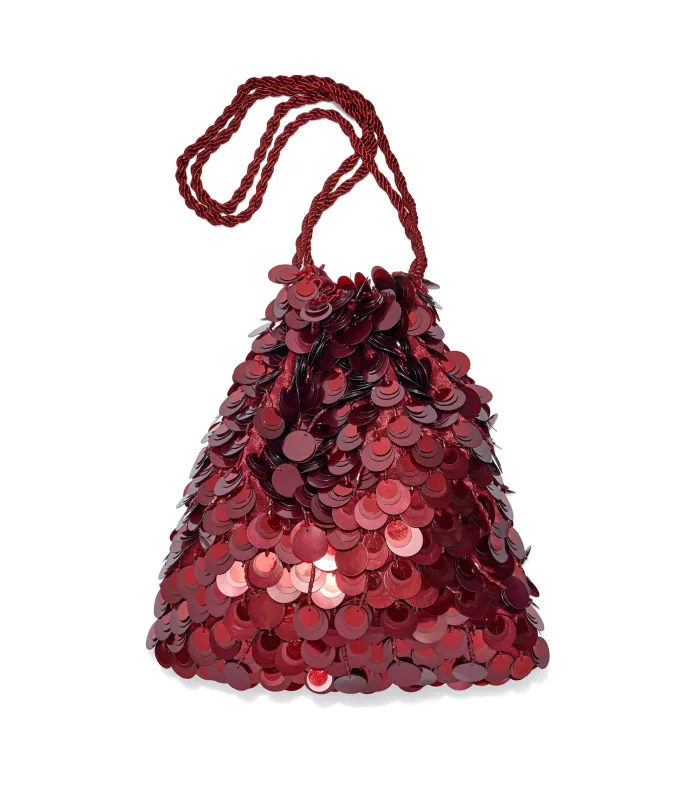 Gala Bag in Garnet made by Lizzie Fortunato