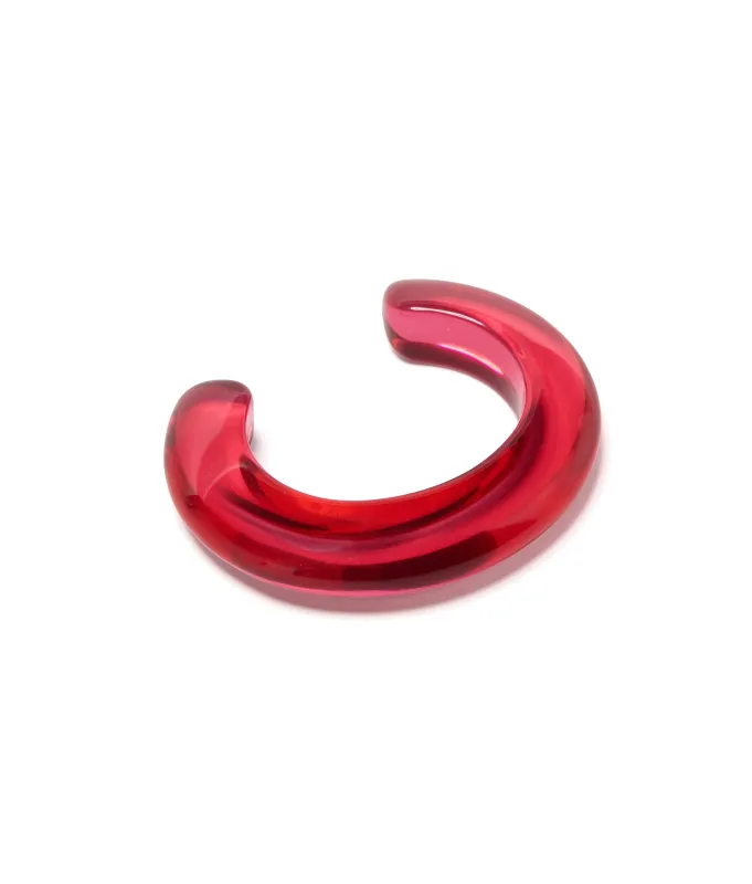 Ridge Cuff in Magenta made by Lizzie Fortunato