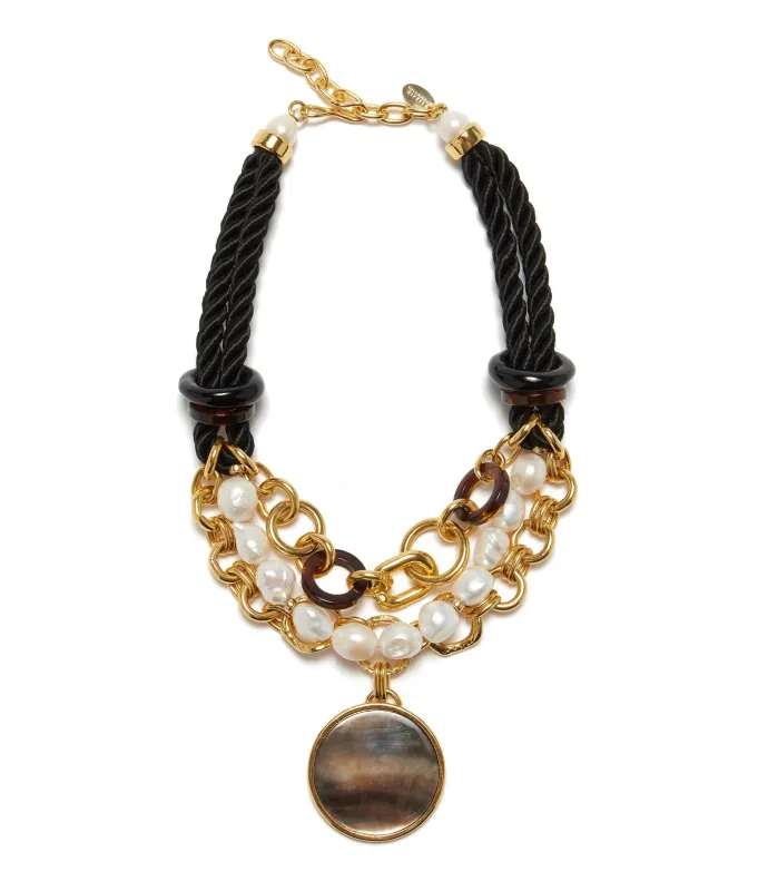 Gibraltar Necklace made by Lizzie Fortunato