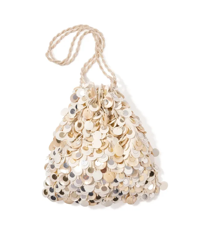 Gala Bag in Pearl made by Lizzie Fortunato