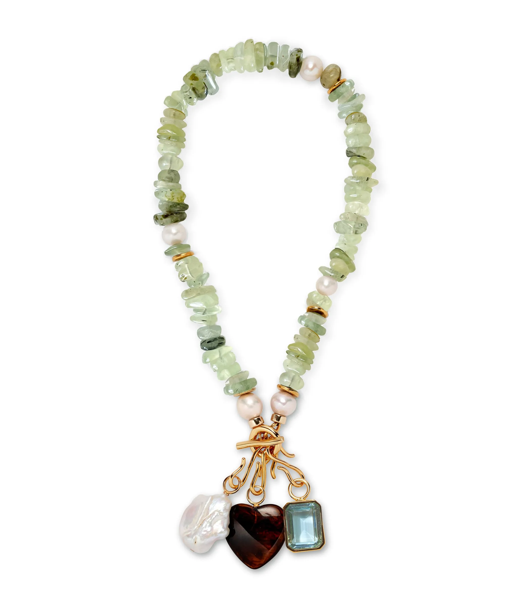 Mood Necklace in Prehnite sold by Lizzie Fortunato product image thumbnail 4