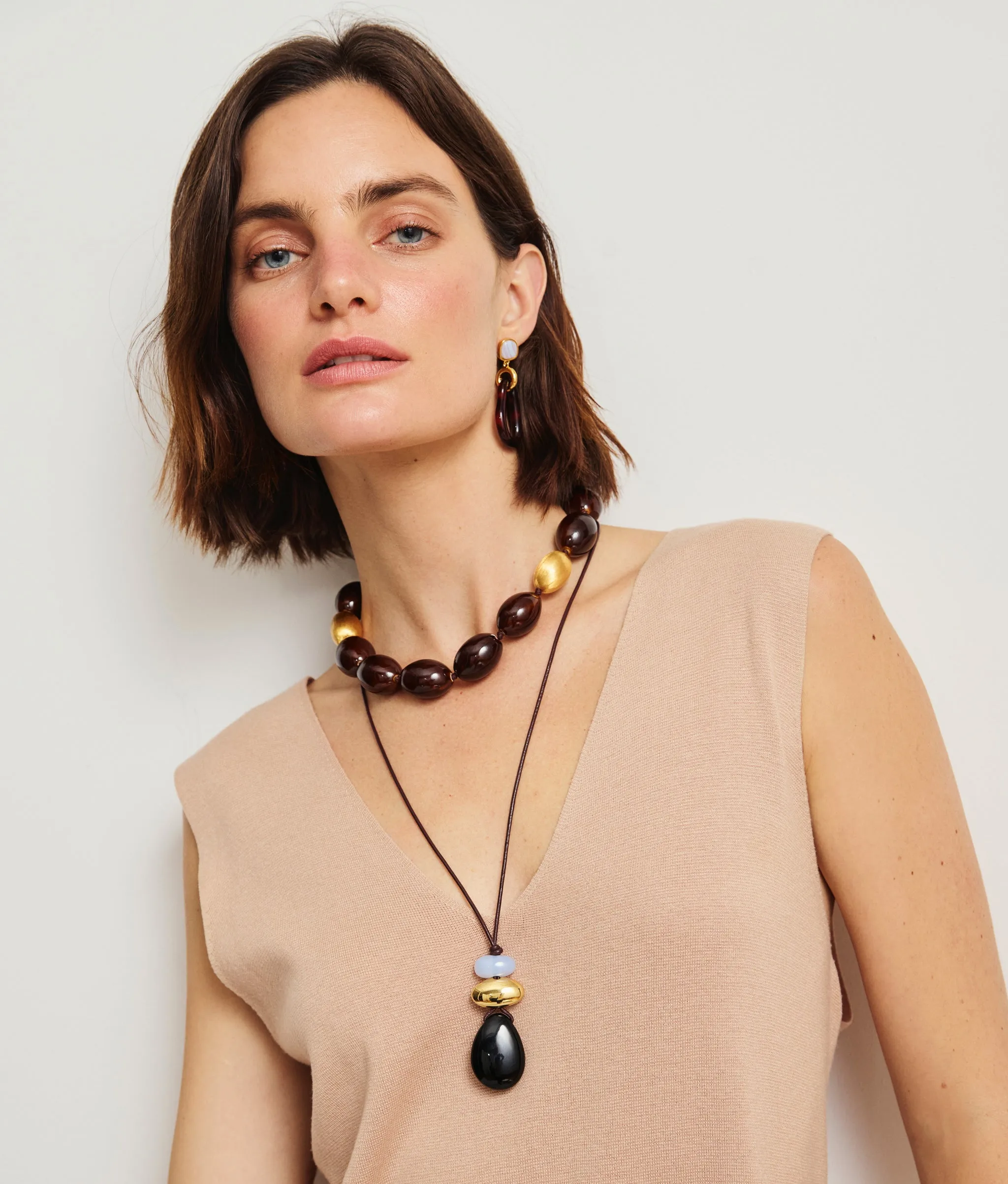 Galina Earrings in Sangria sold by Lizzie Fortunato product image thumbnail 3