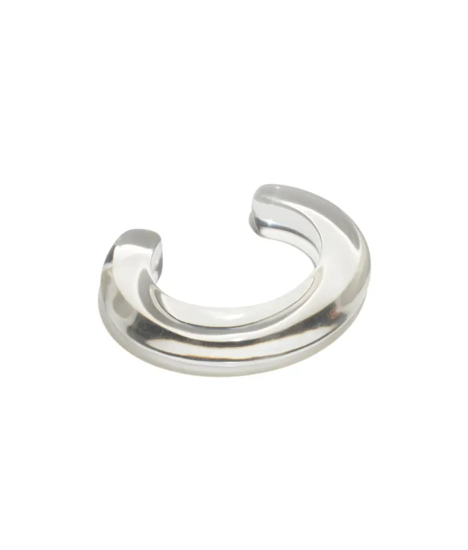 Ridge Cuff in Clear sold by Lizzie Fortunato