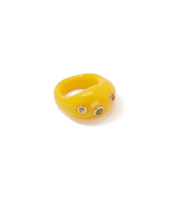 Monument Ring in Saffron sold by Lizzie Fortunato