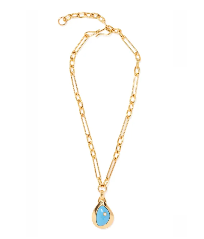 Pond Necklace in Blue sold by Lizzie Fortunato