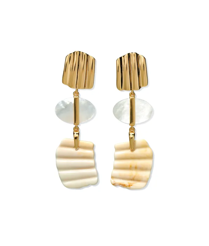 Suna Earrings made by Lizzie Fortunato
