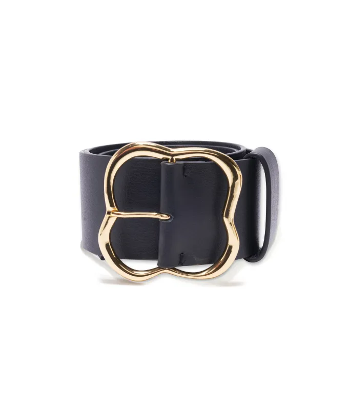 Florence Belt in Black/Gold made by Lizzie Fortunato