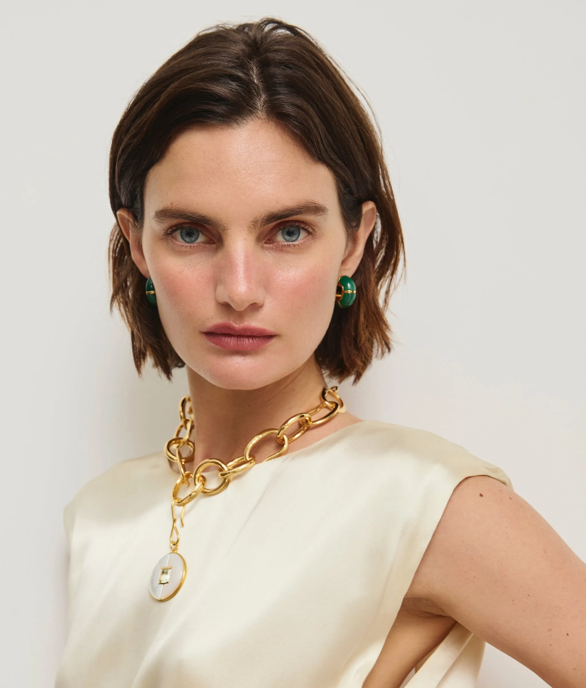 Porto Pendant in Mother-of-Pearl sold by Lizzie Fortunato product image thumbnail 2