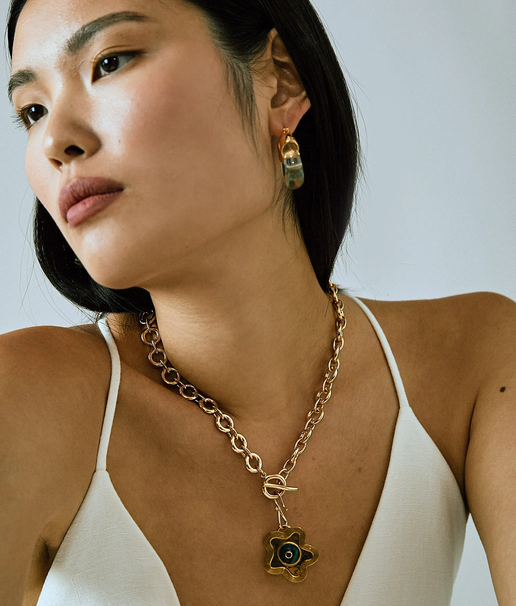 Mood Necklace in Gold sold by Lizzie Fortunato product image thumbnail 2