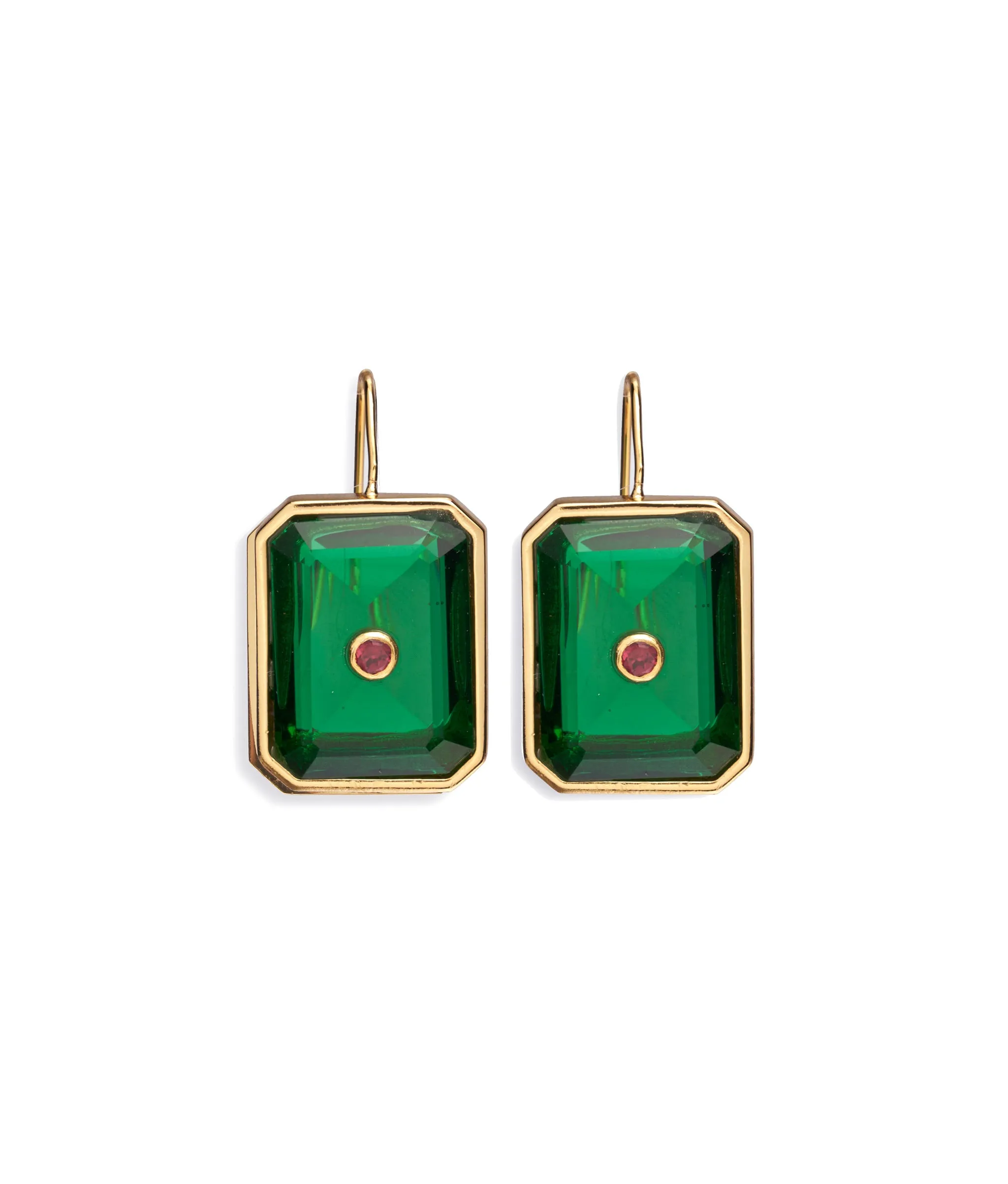 Tile Earrings in Forest sold by Lizzie Fortunato