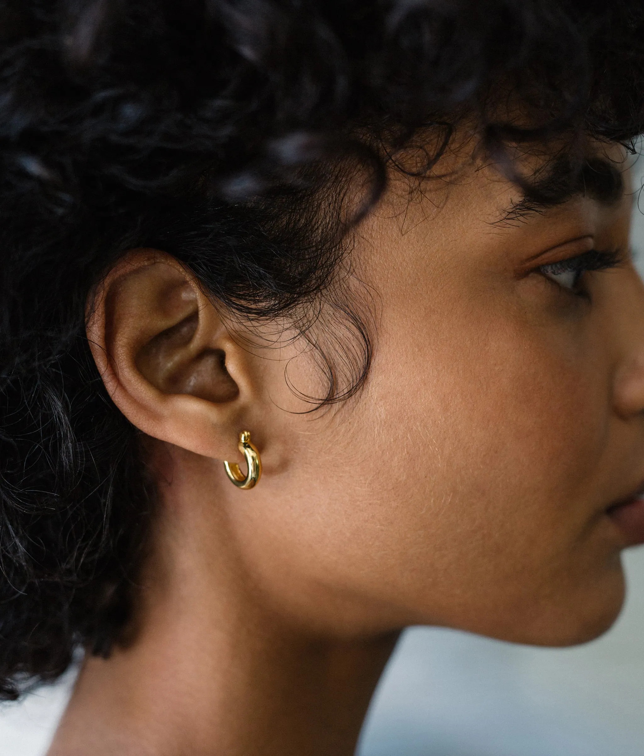 Small Mood Hoops sold by Lizzie Fortunato product image thumbnail 2