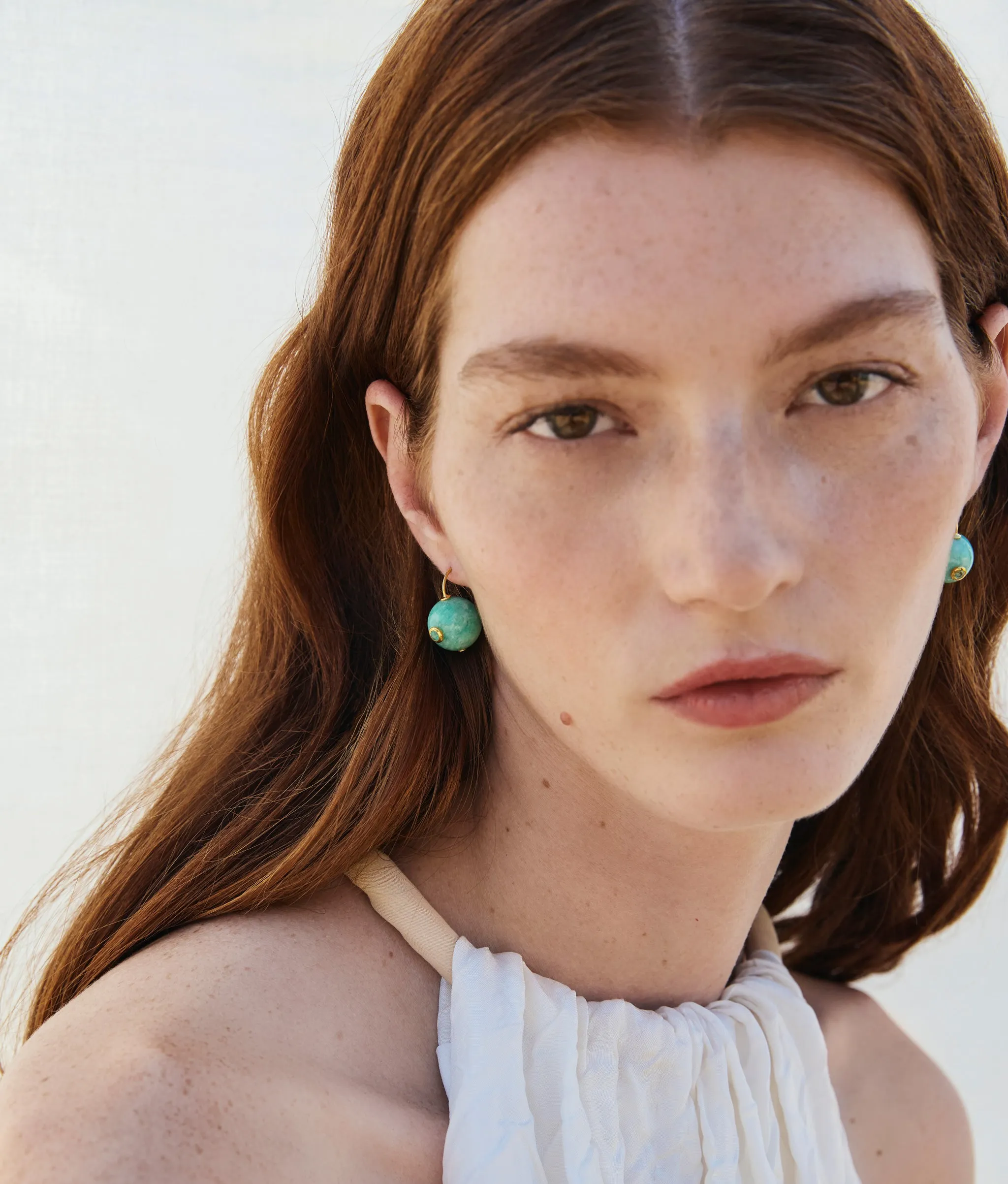 Comet Earrings in Amazonite sold by Lizzie Fortunato product image thumbnail 2