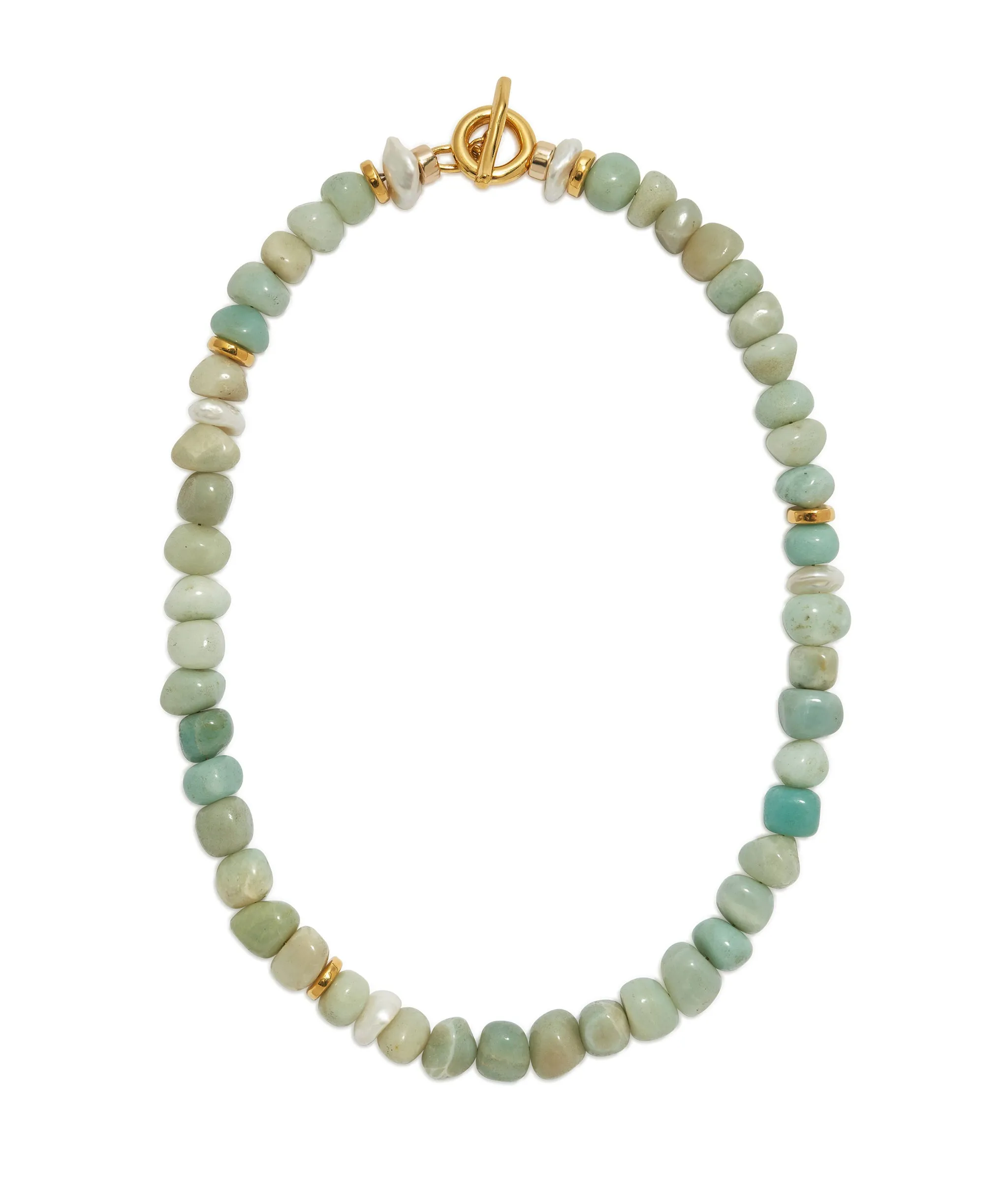 Mood Necklace in Amazonite sold by Lizzie Fortunato