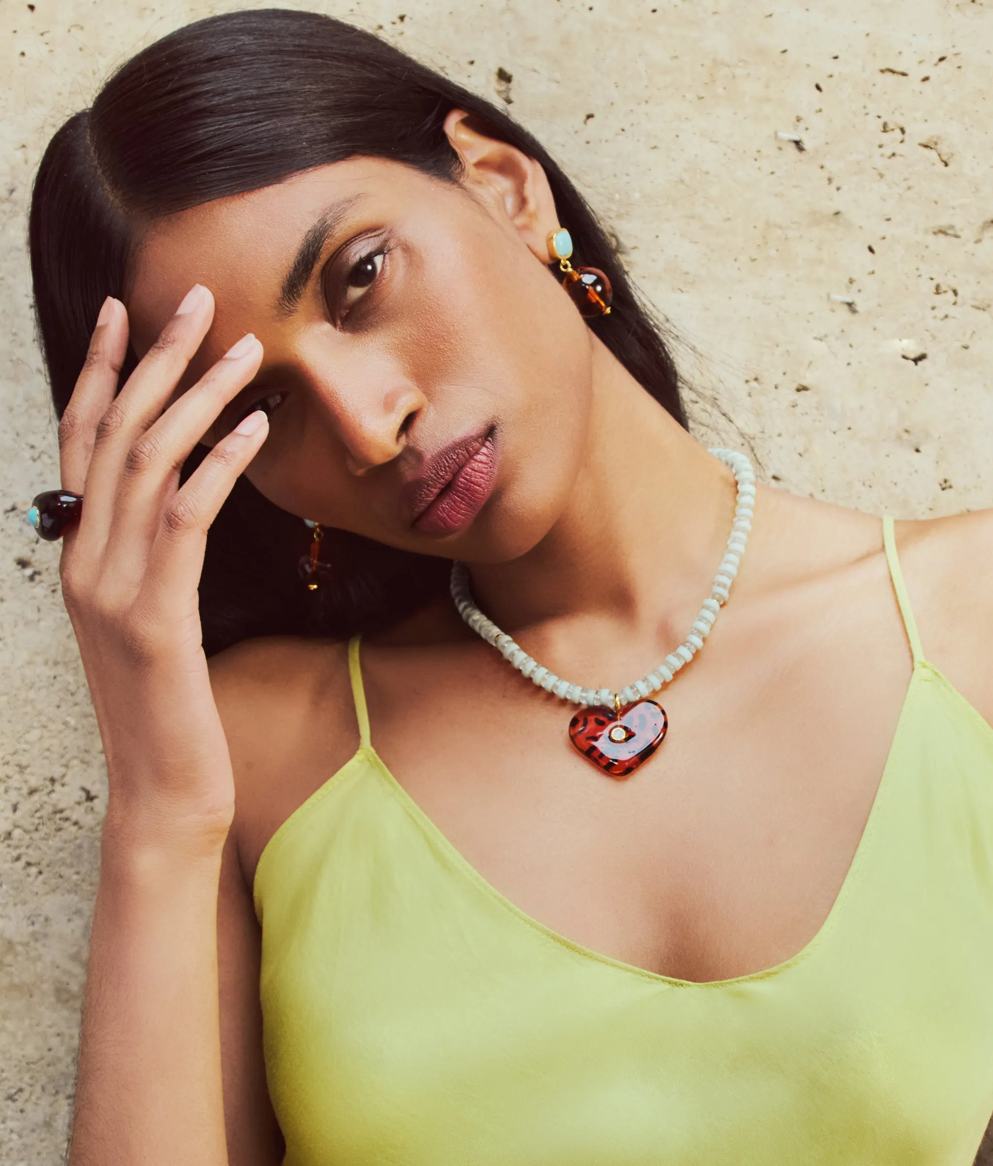 Pia Earrings in Leopard sold by Lizzie Fortunato product image thumbnail 4