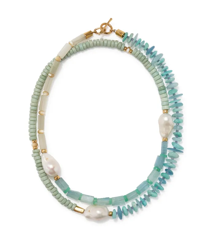 Cabana Necklace in Prickly Pear sold by Lizzie Fortunato